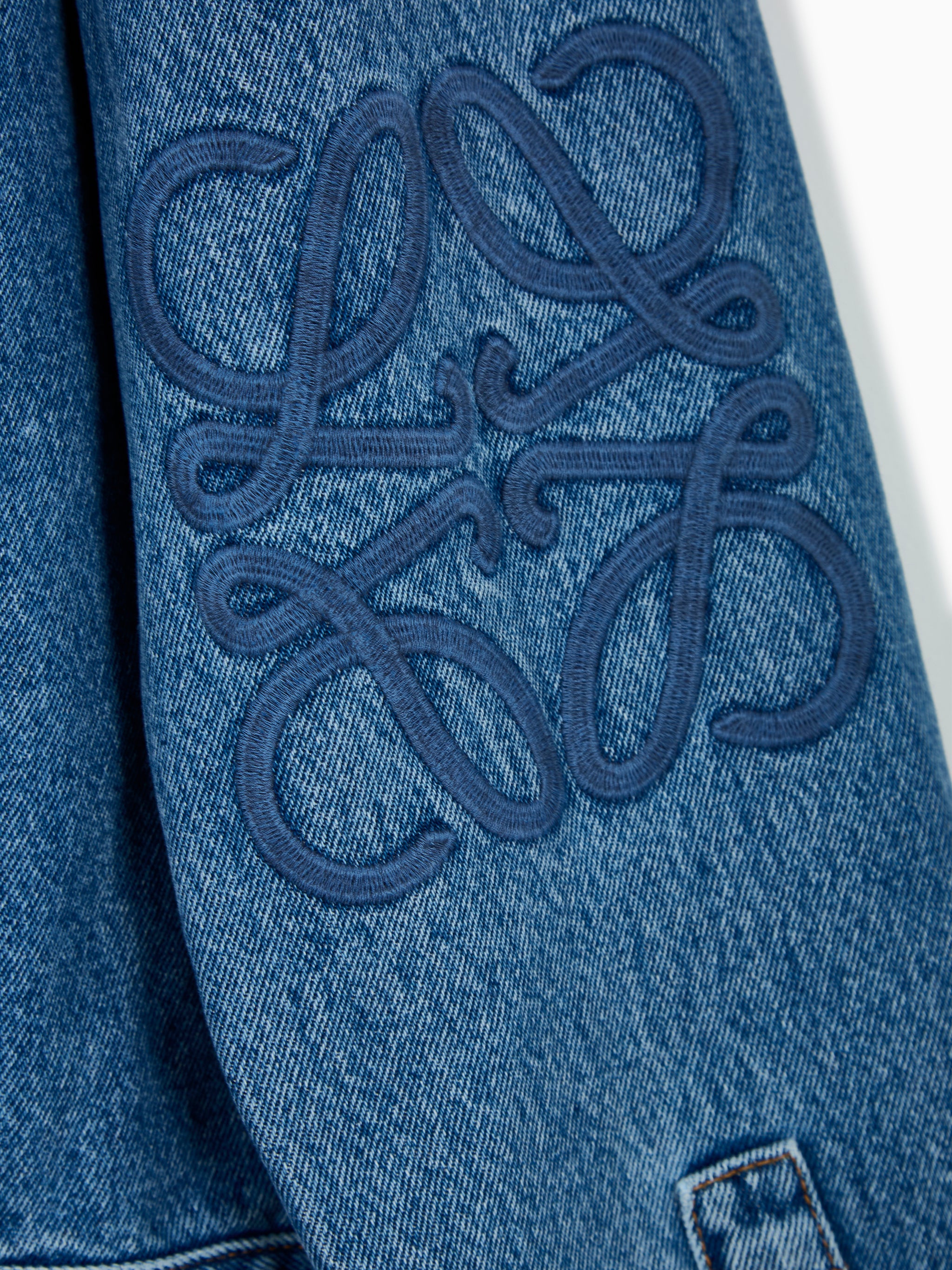 Chaqueta denim Anagrama