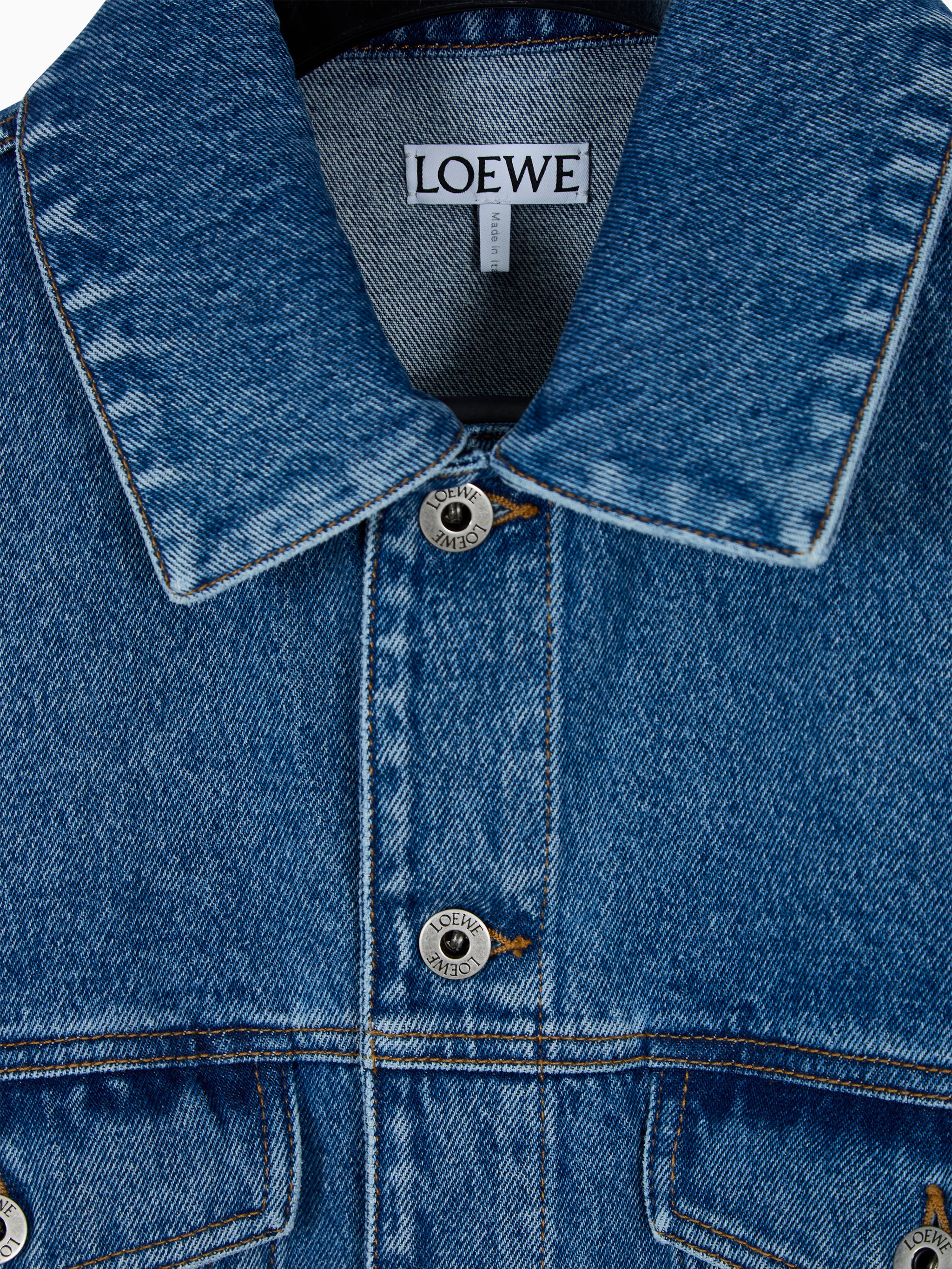 Chaqueta denim Anagrama