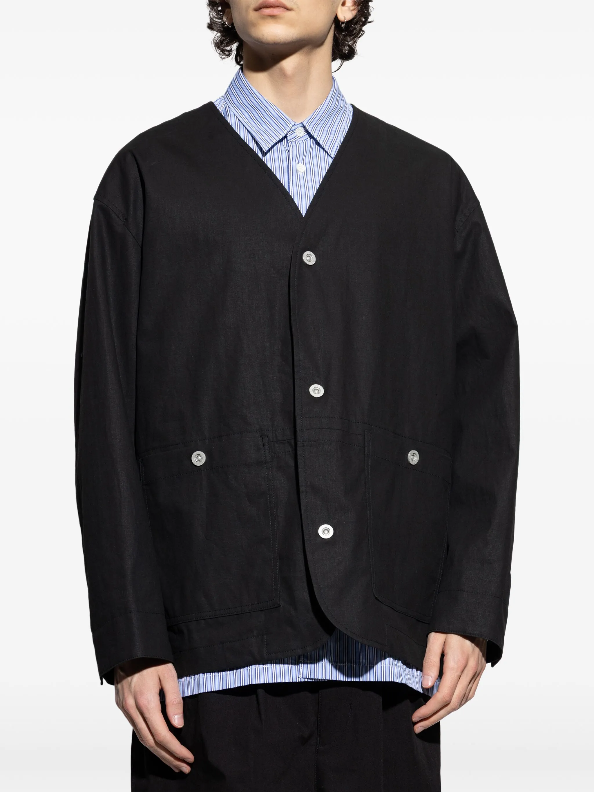 Chaqueta sin solapas