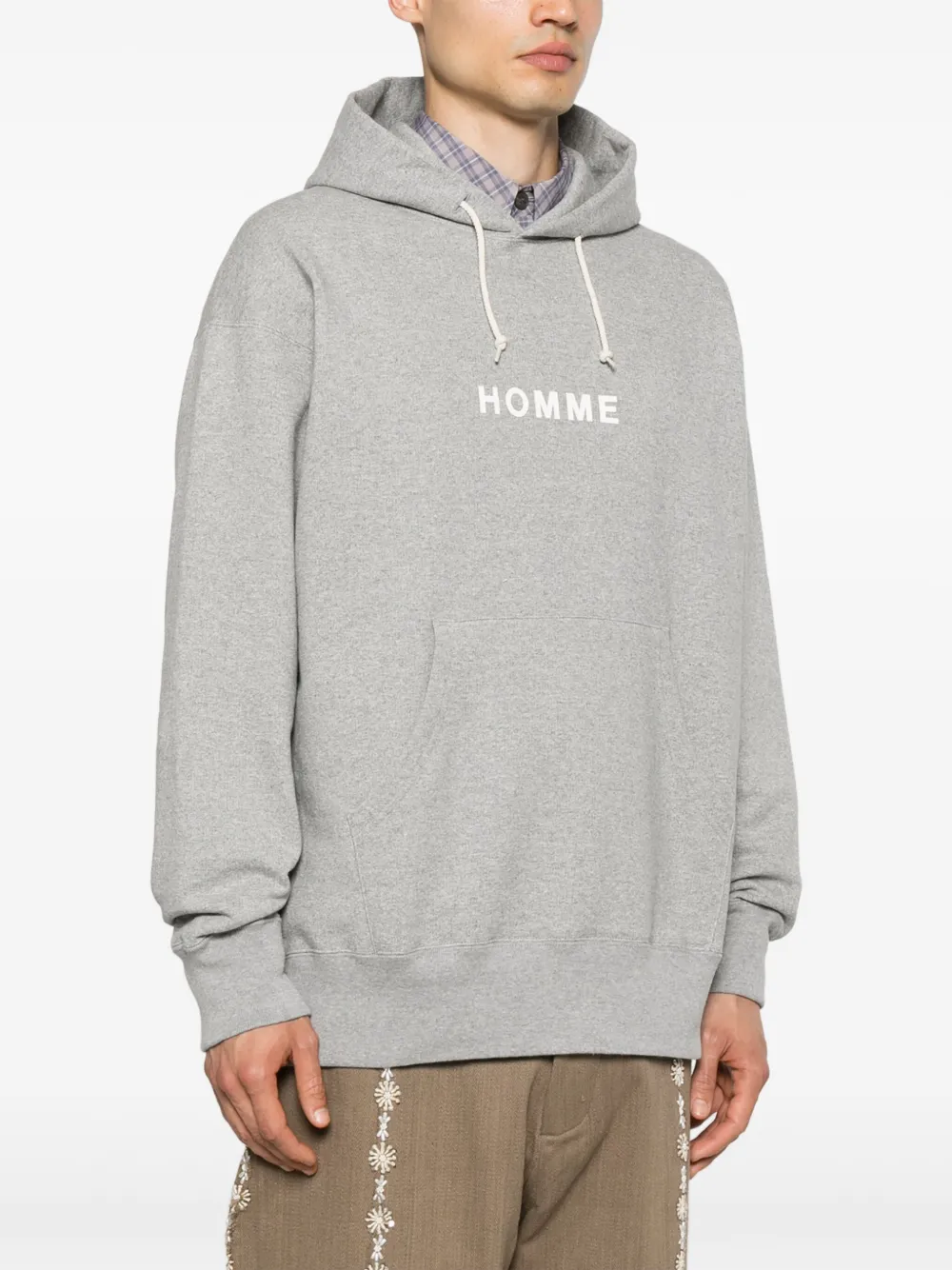 Logo-print hoodie
