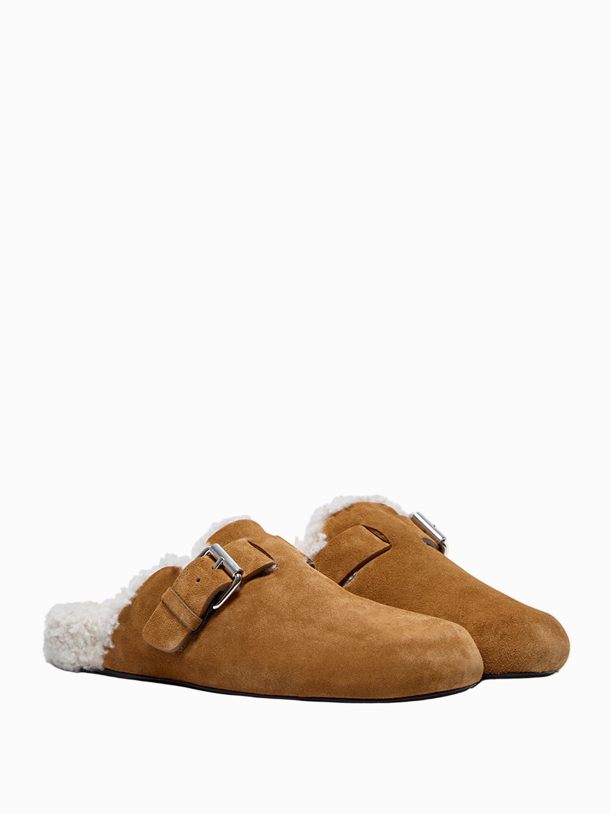 Mirvin shearling mules