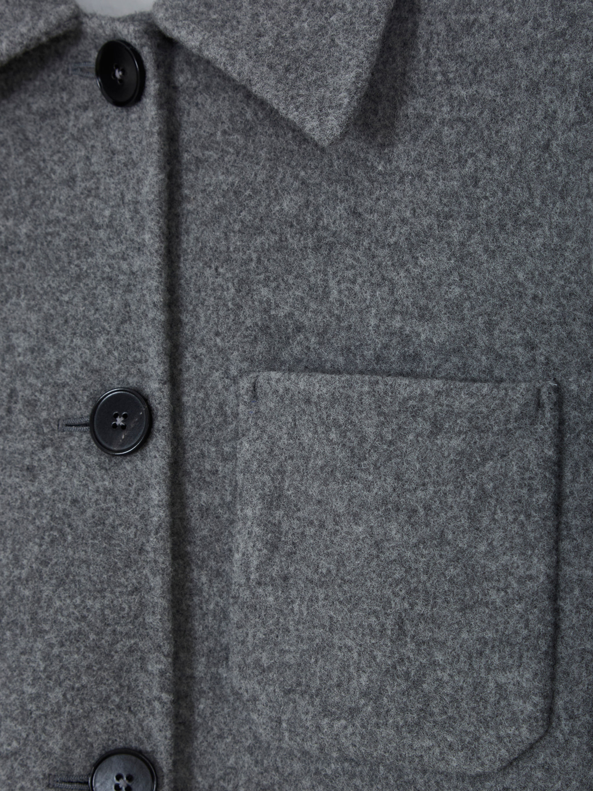 Double-faced shirt jacket