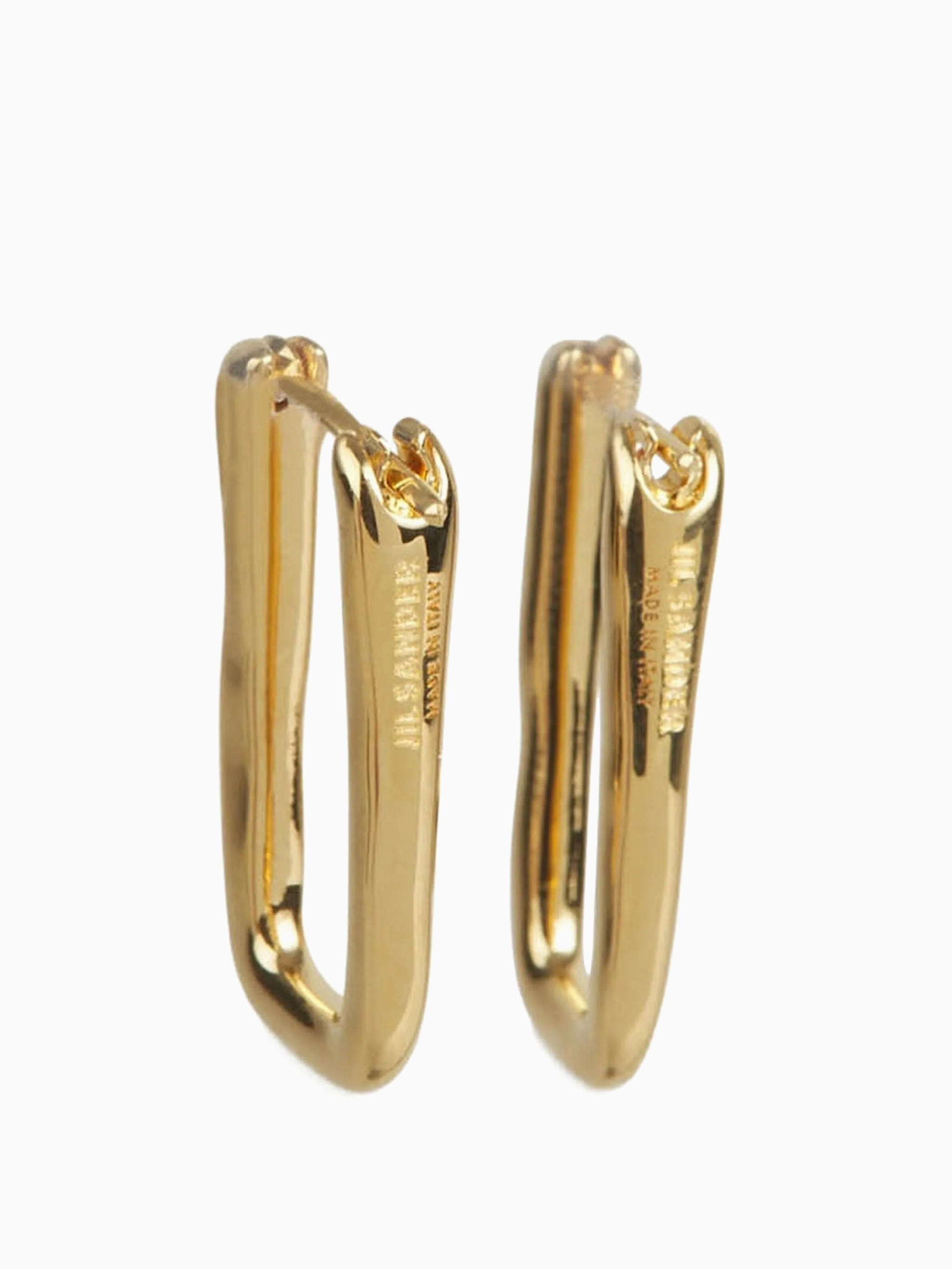 Rectangular earrings