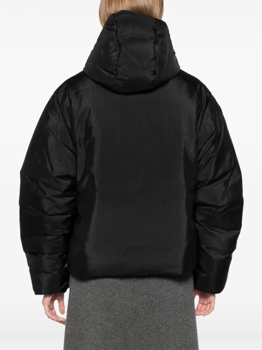 Short puffer jacket