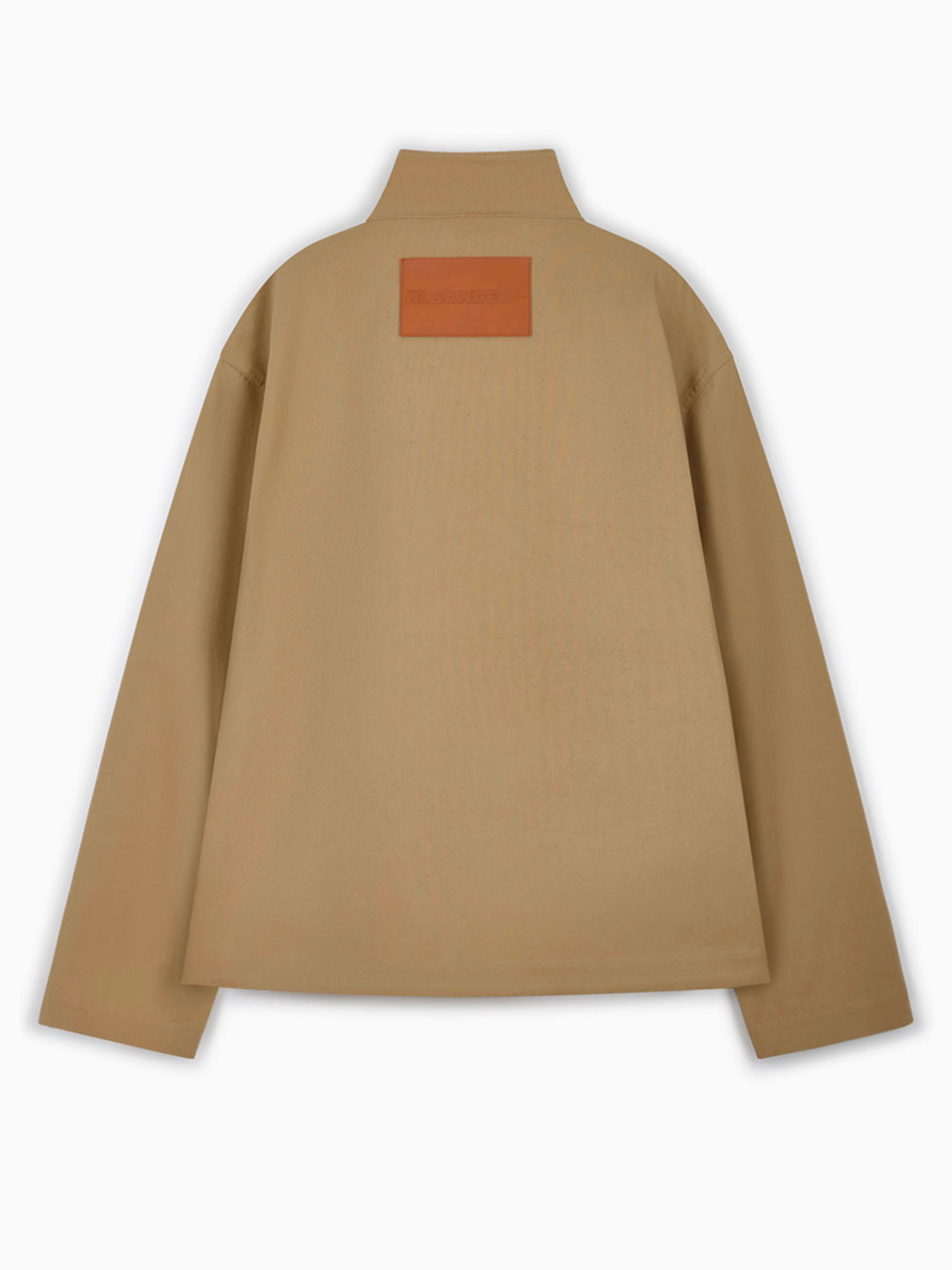 Boxy gabardine jacket