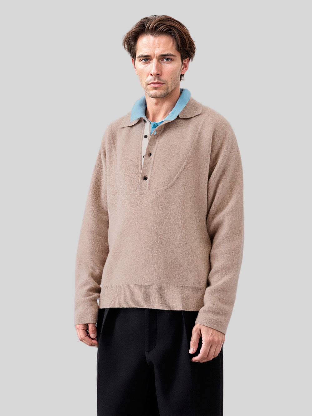 The Pallone polo sweater
