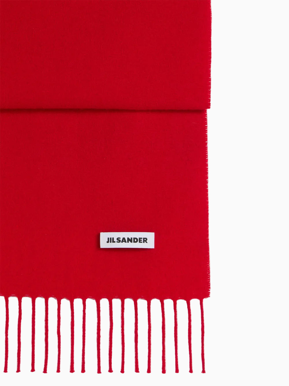 Slim wool scarf