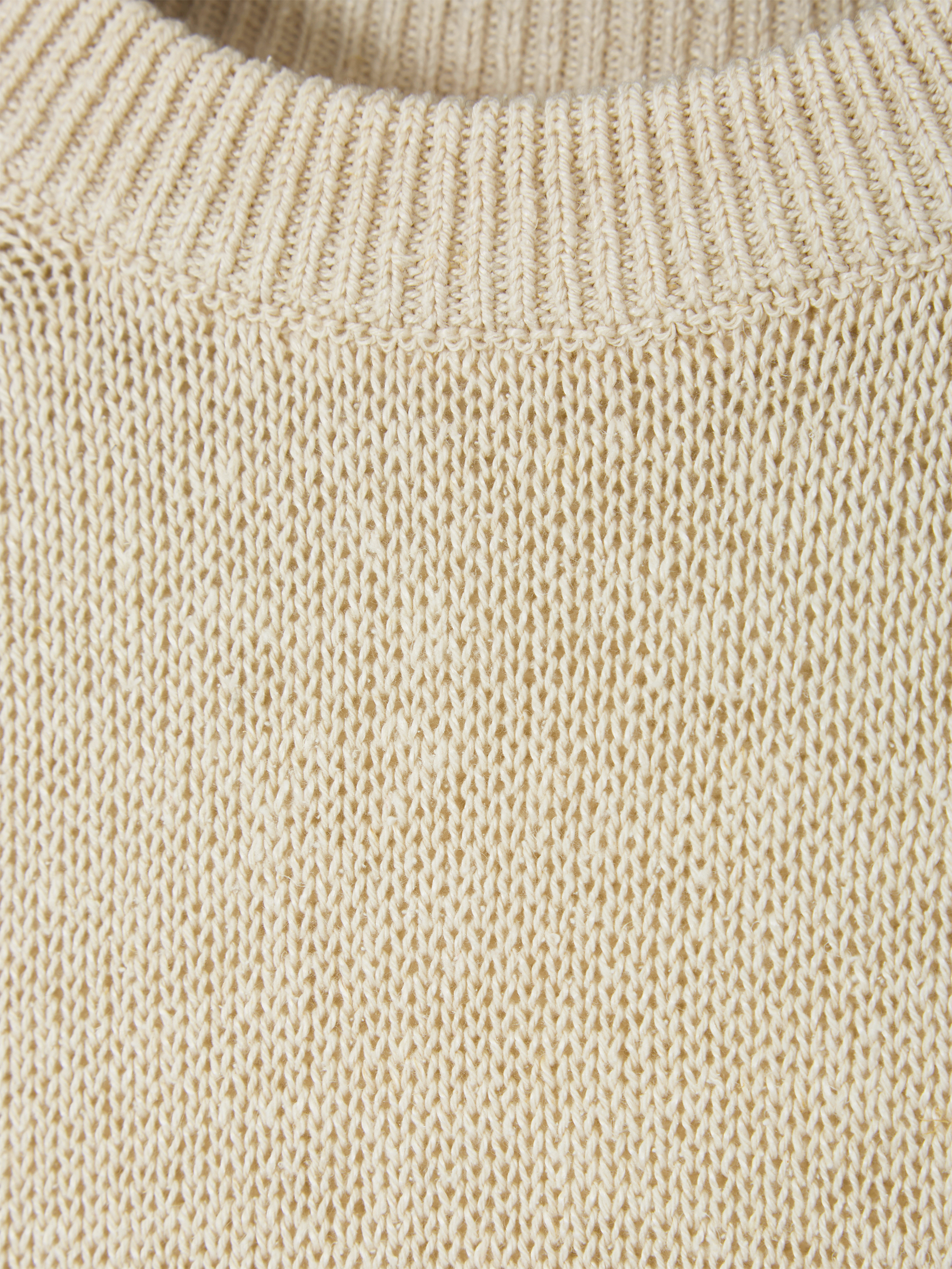 Open-knit sweater