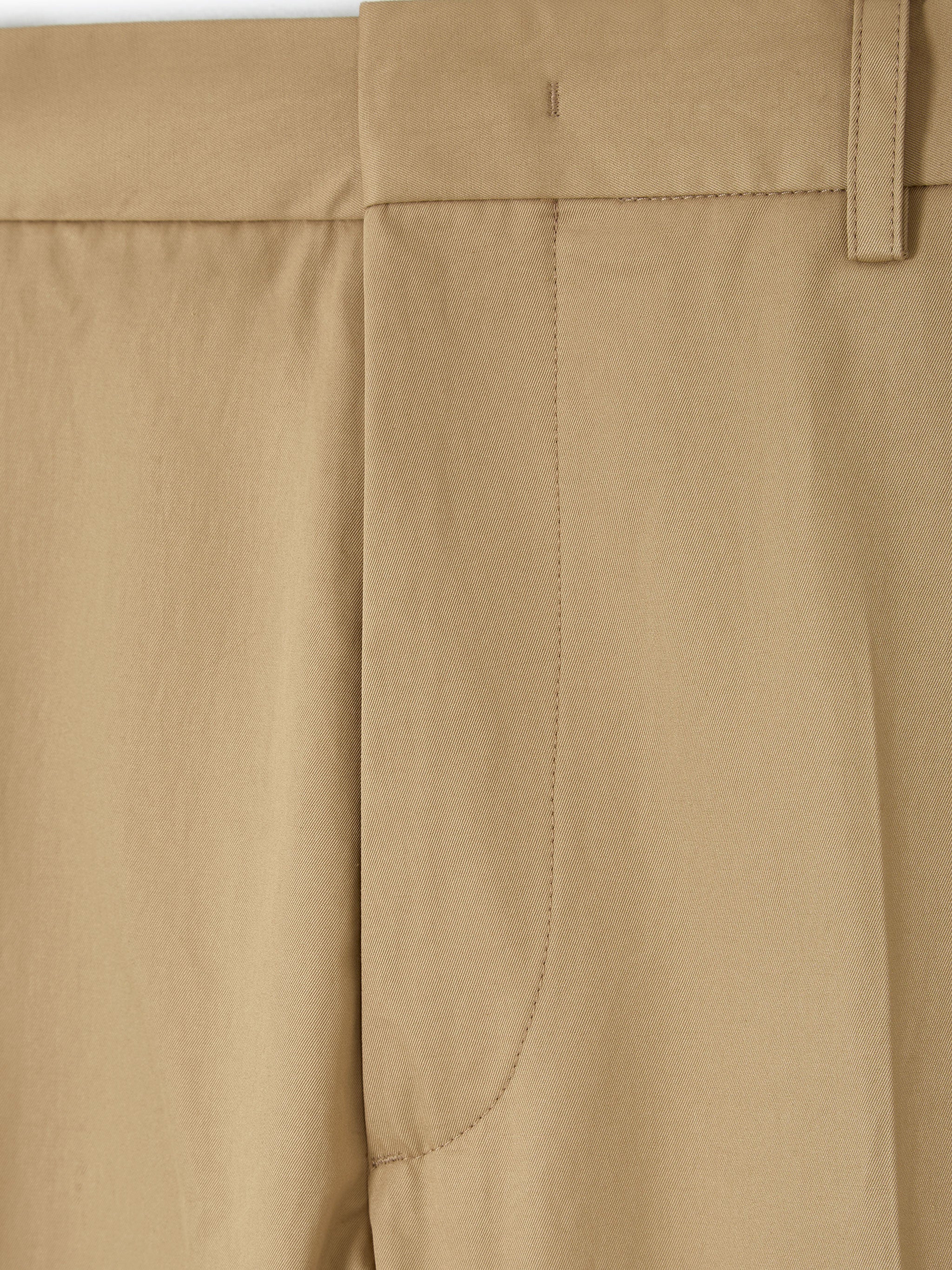 Straight chino trousers