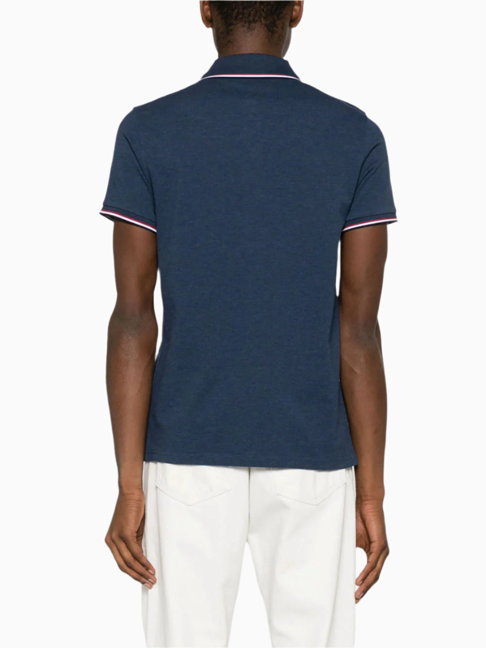 Logo-patch polo shirt