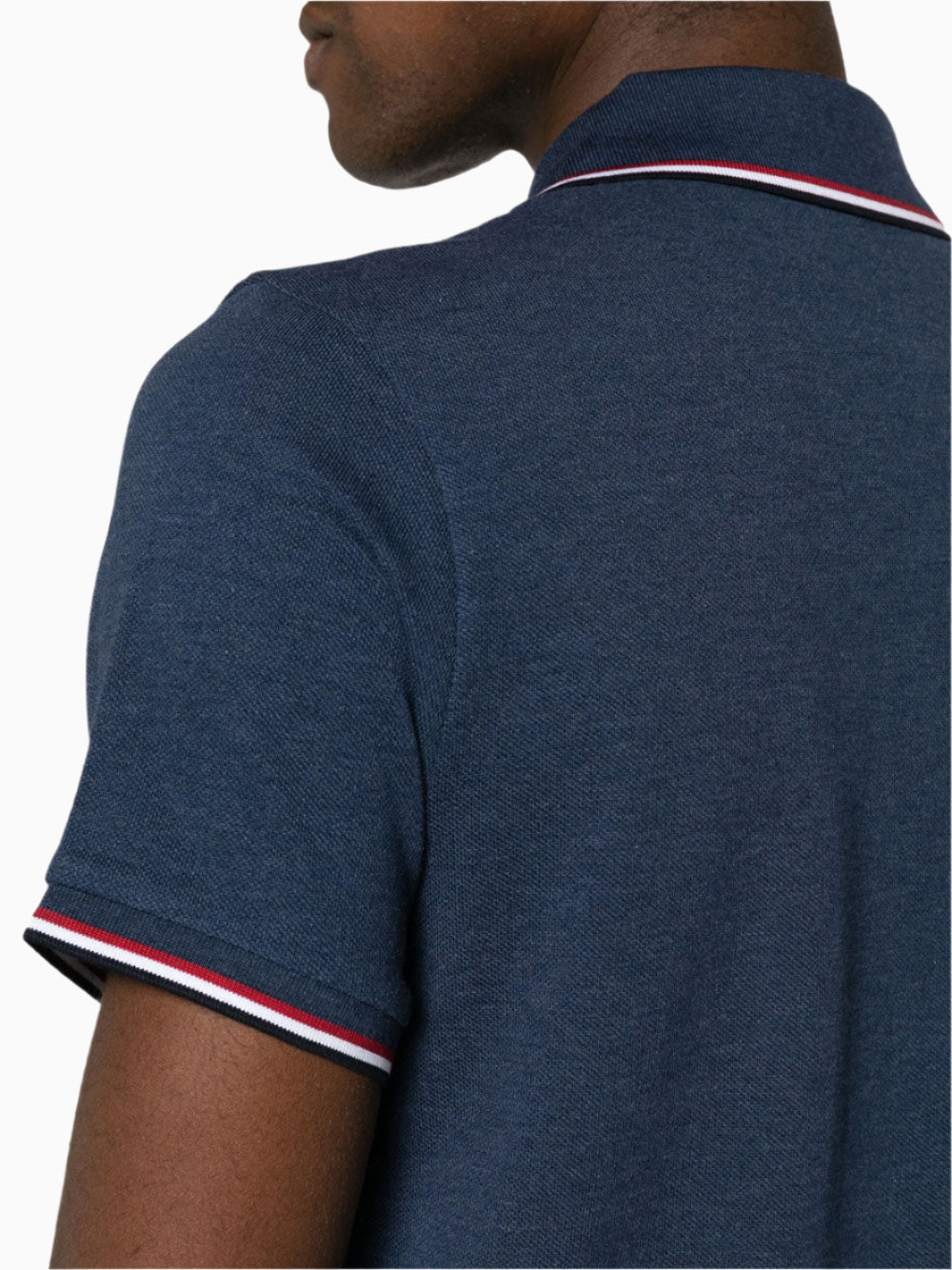 Logo-patch polo shirt