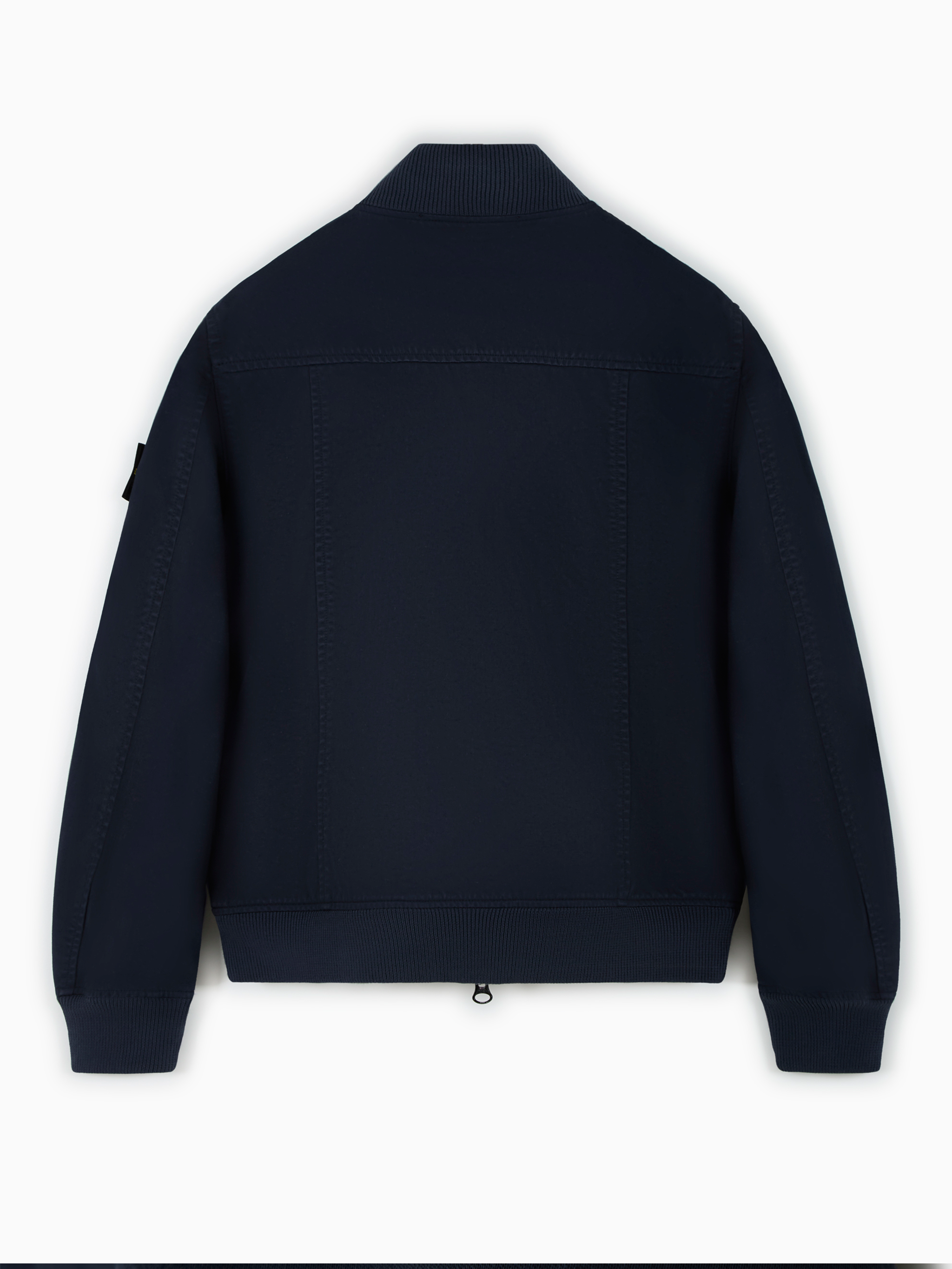 Compass-patch bomber jacket