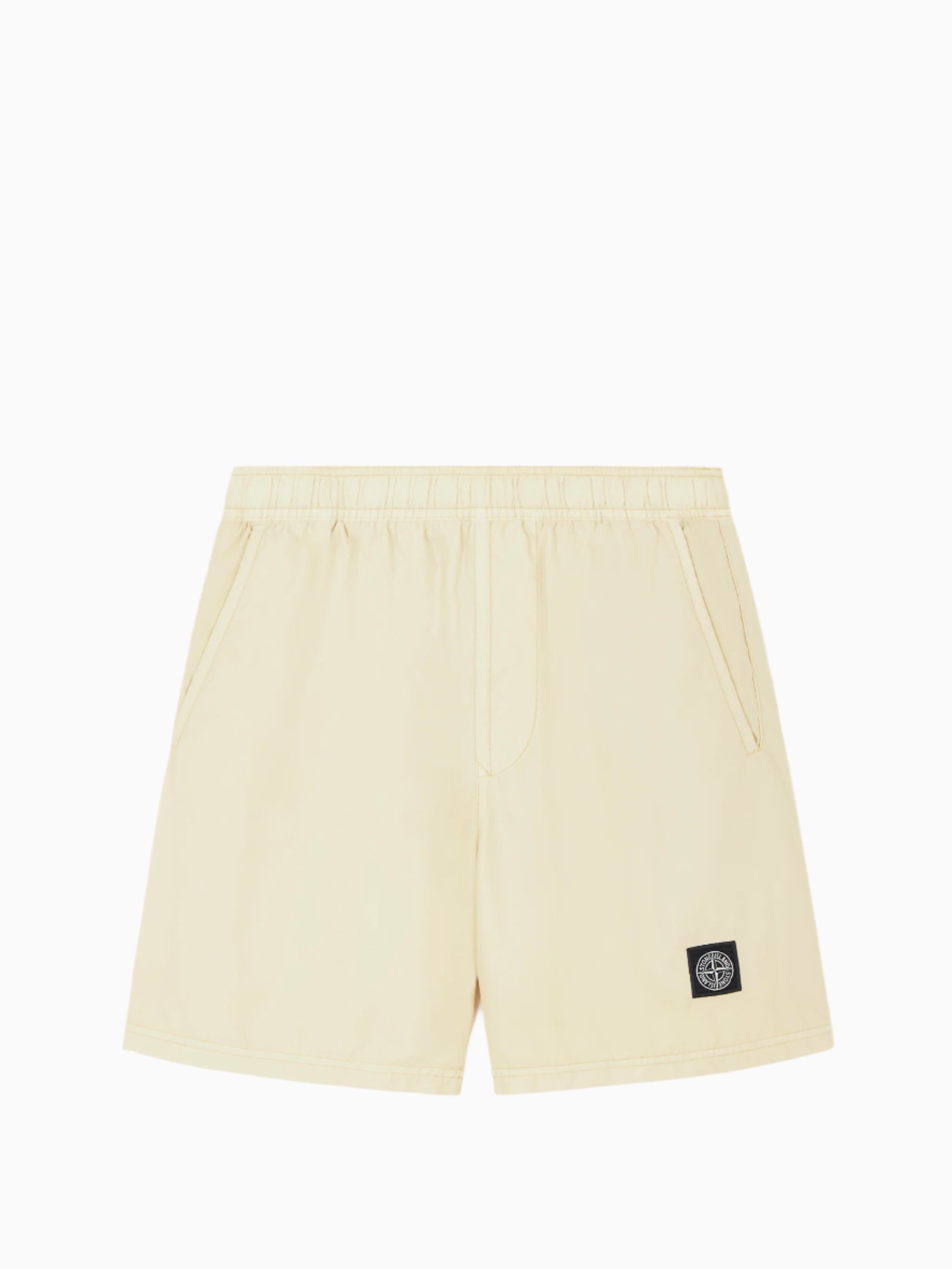 Brushed nylon swim shorts