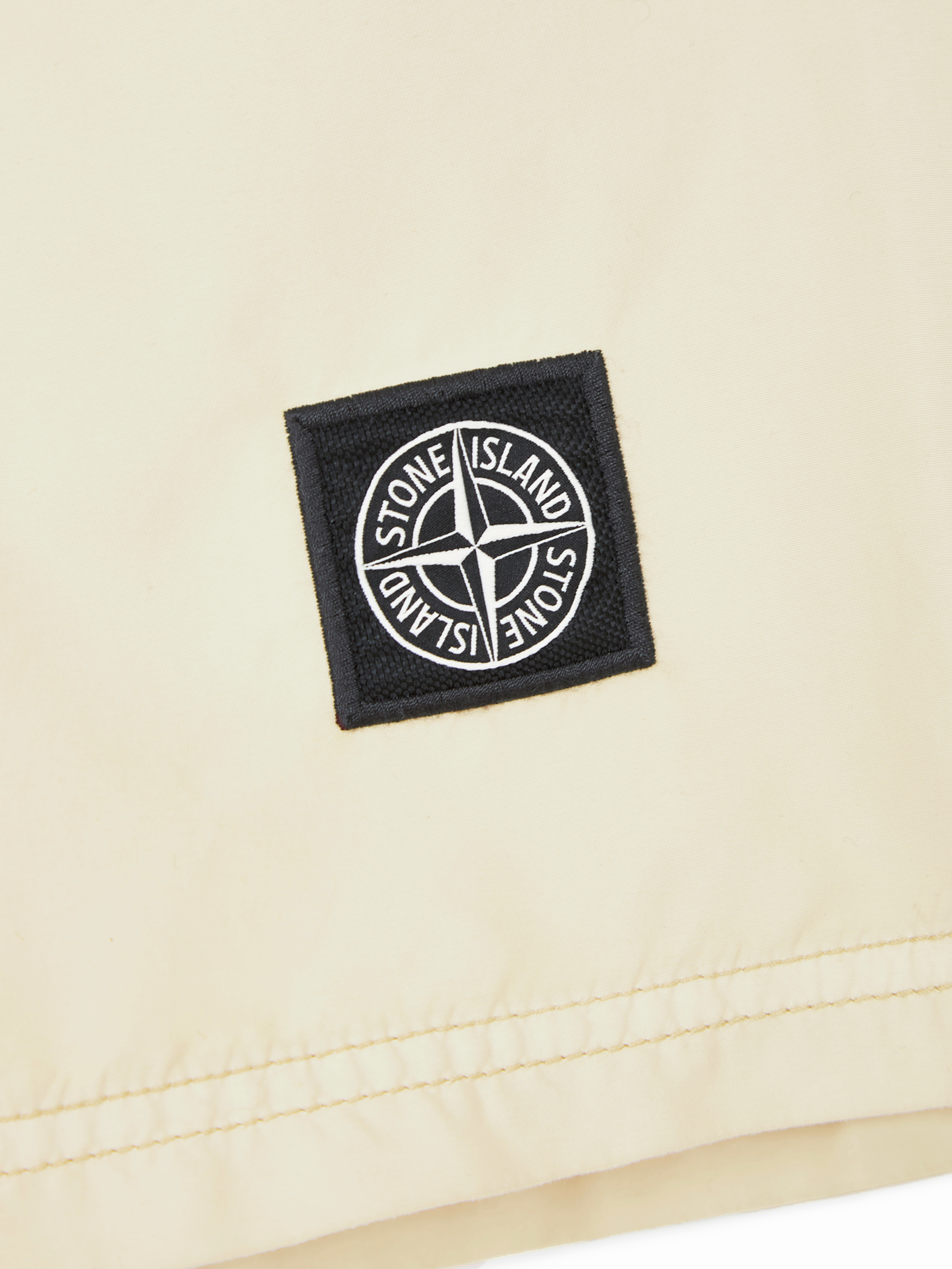 Brushed nylon swim shorts