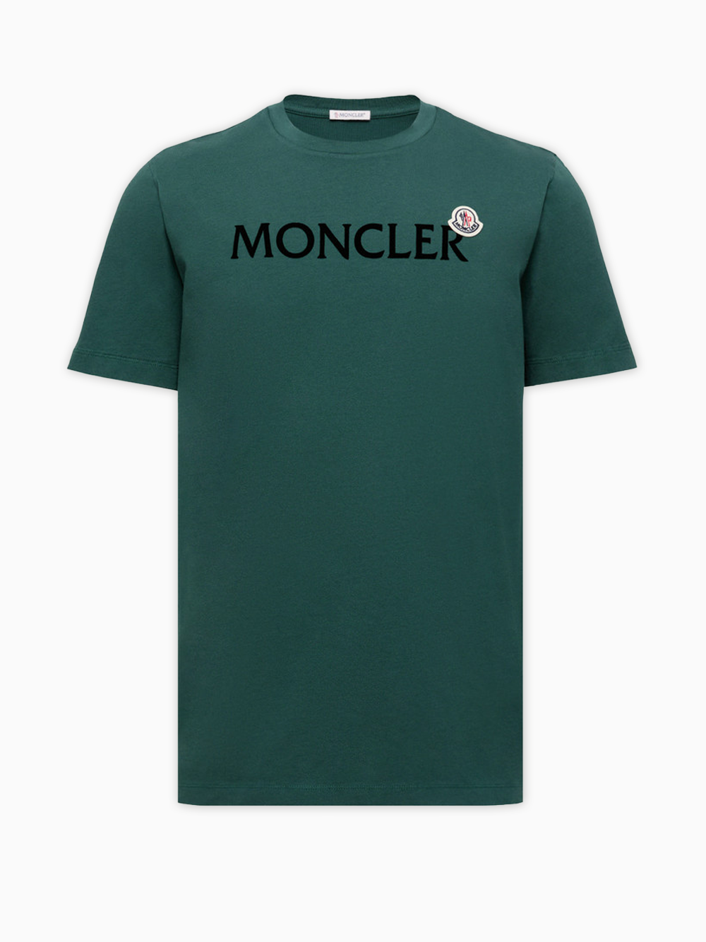 Flocked logo T-shirt | Moncler | OTTODISANPIETRO