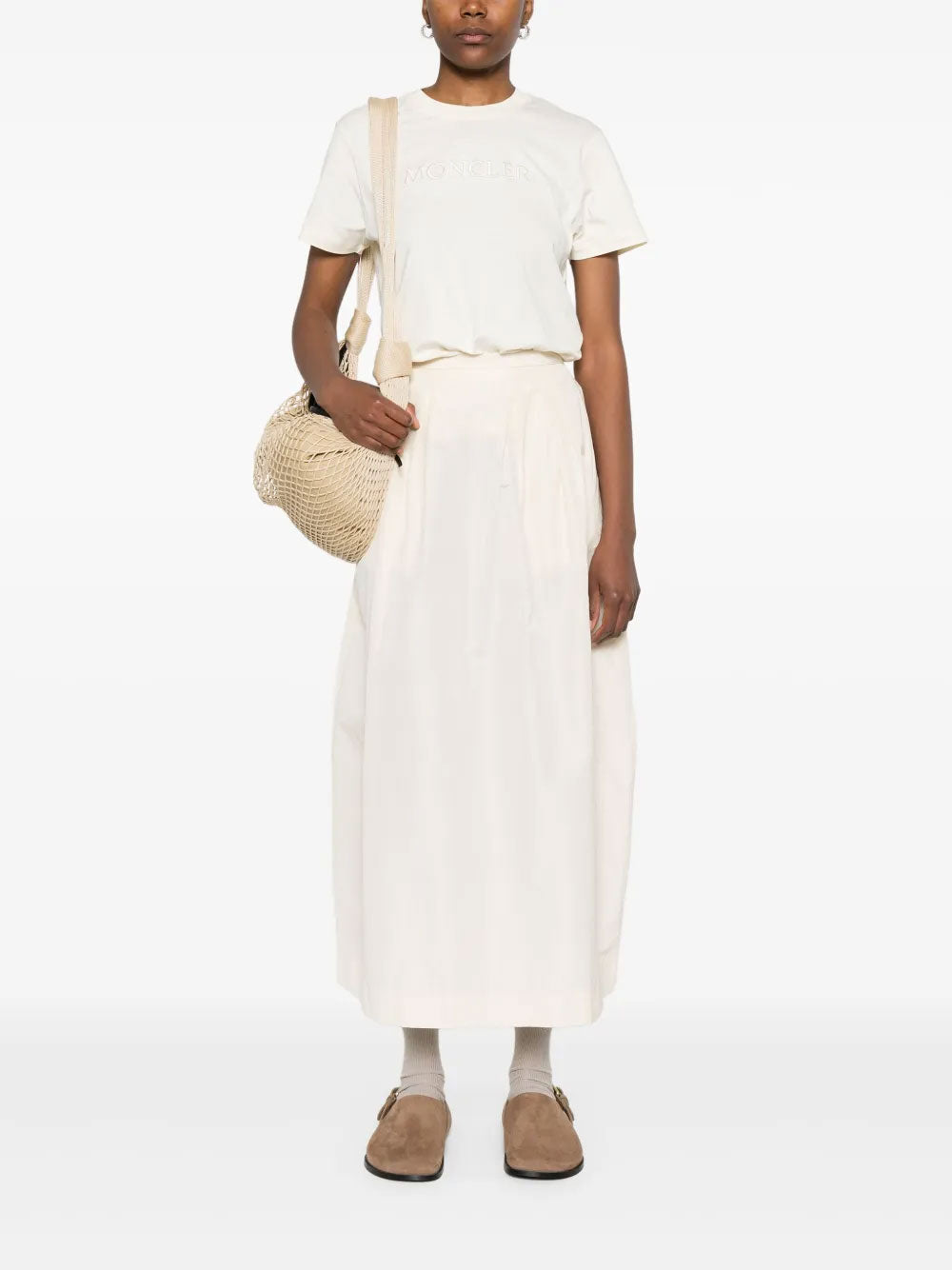 Logo-embroidered t-shirt