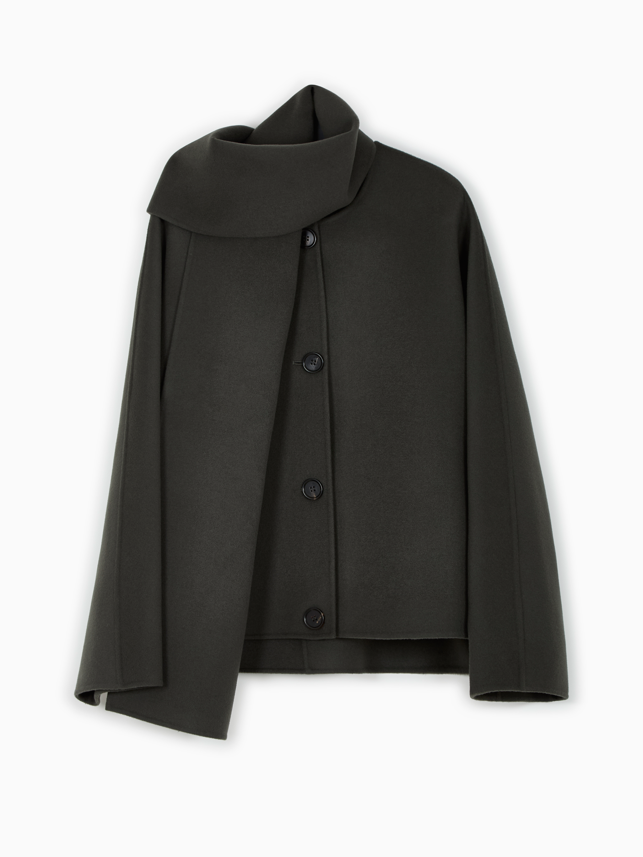 Kate scarf-detail coat