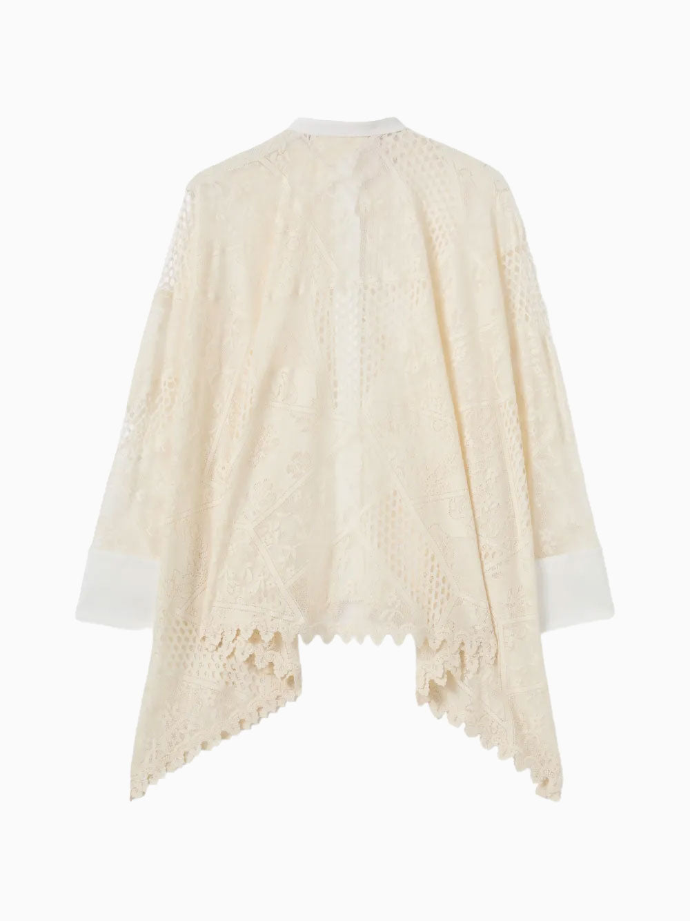 Camisa Foulard de encaje