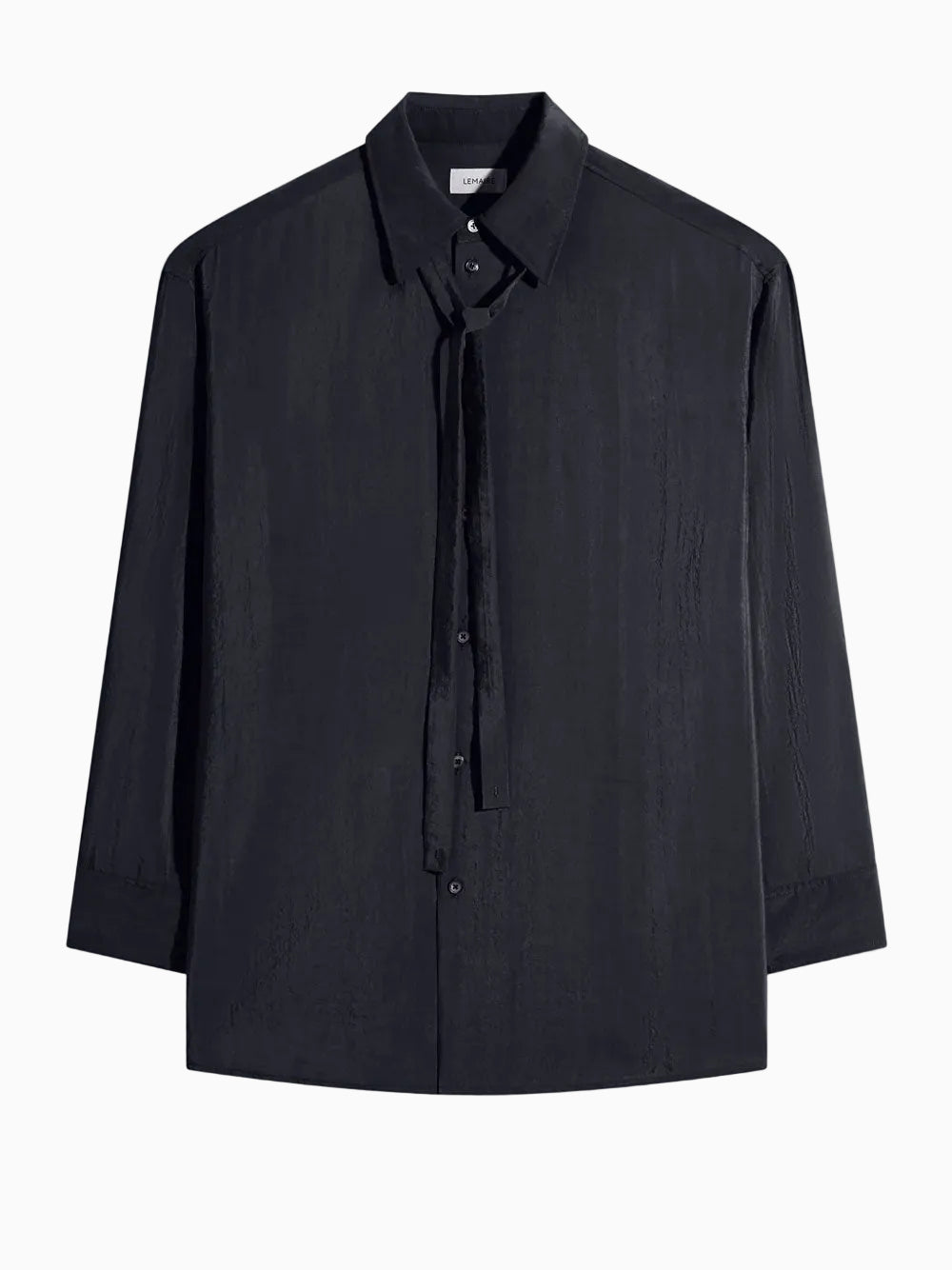 Long shirt with tie | Lemaire | OTTODISANPIETRO