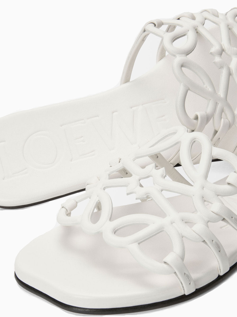 Petal Anagram sandals