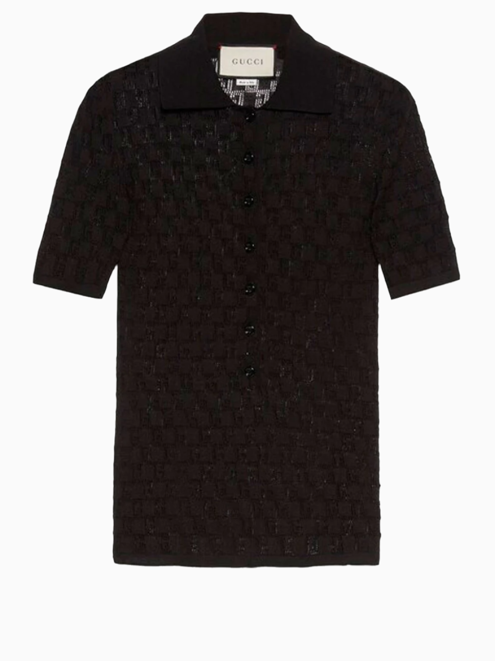 Gucci logo polo shops