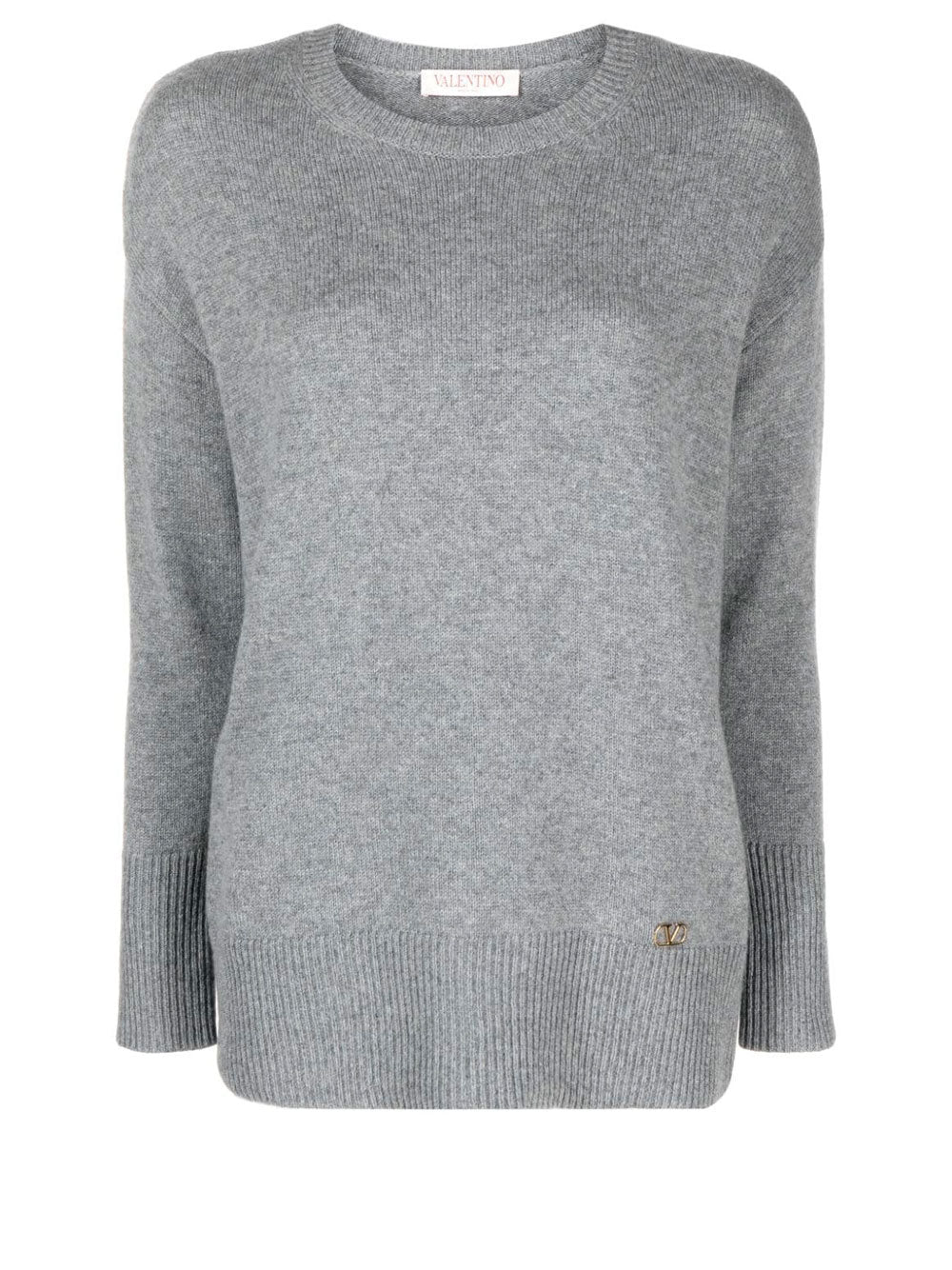 VLogo cashmere jumper