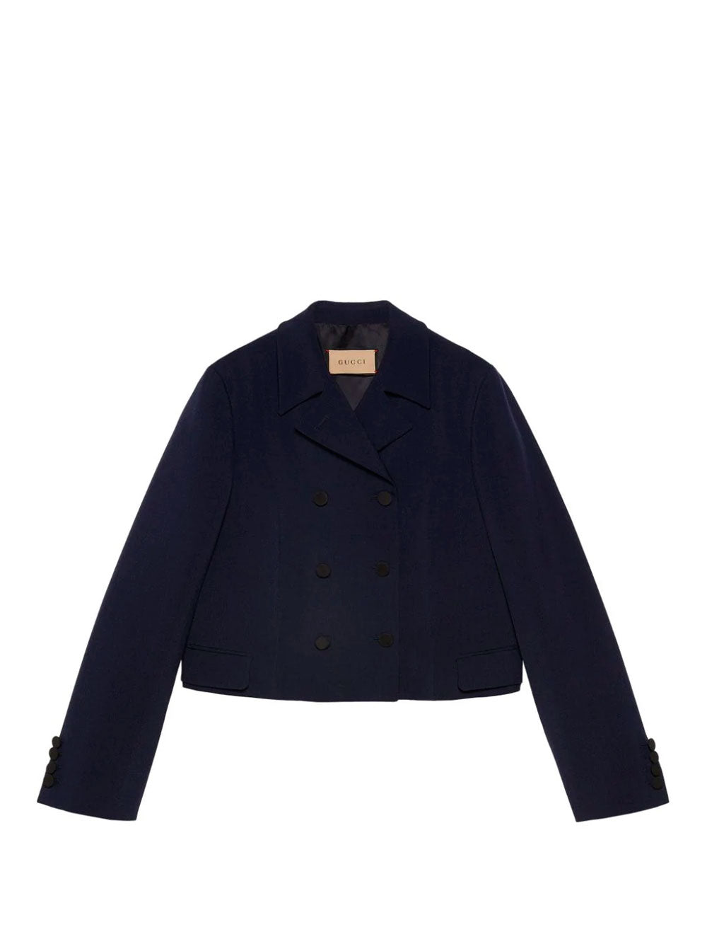 Chaqueta corta de doble botonadura