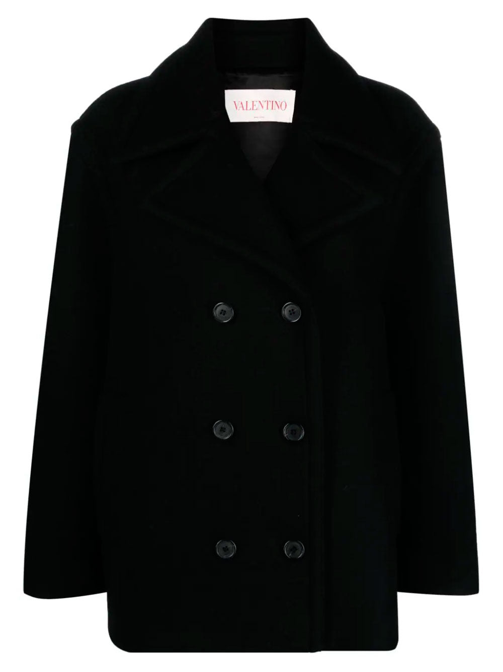 Peacoat de doble botonadura