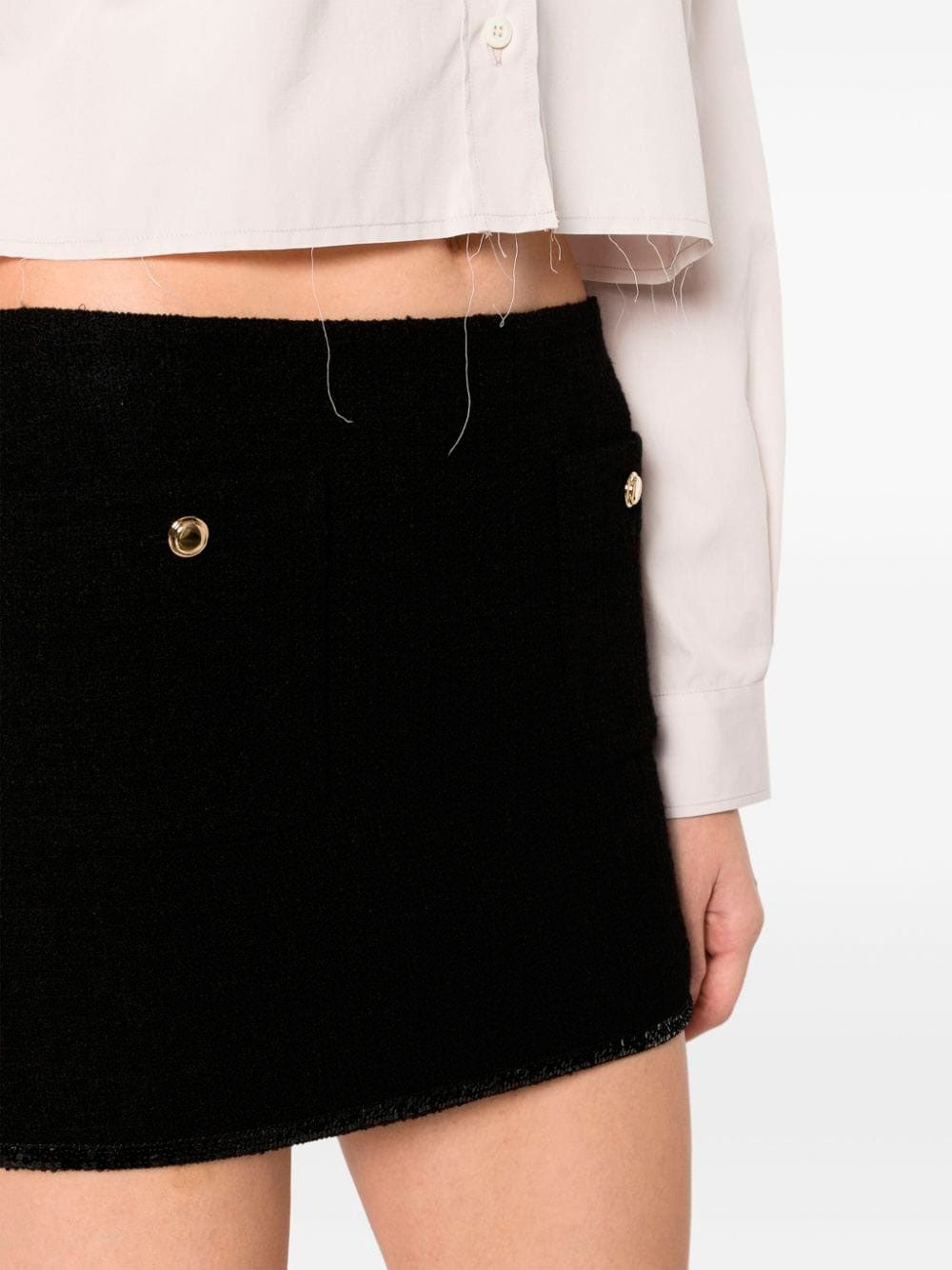 Sequin detailed miniskirt