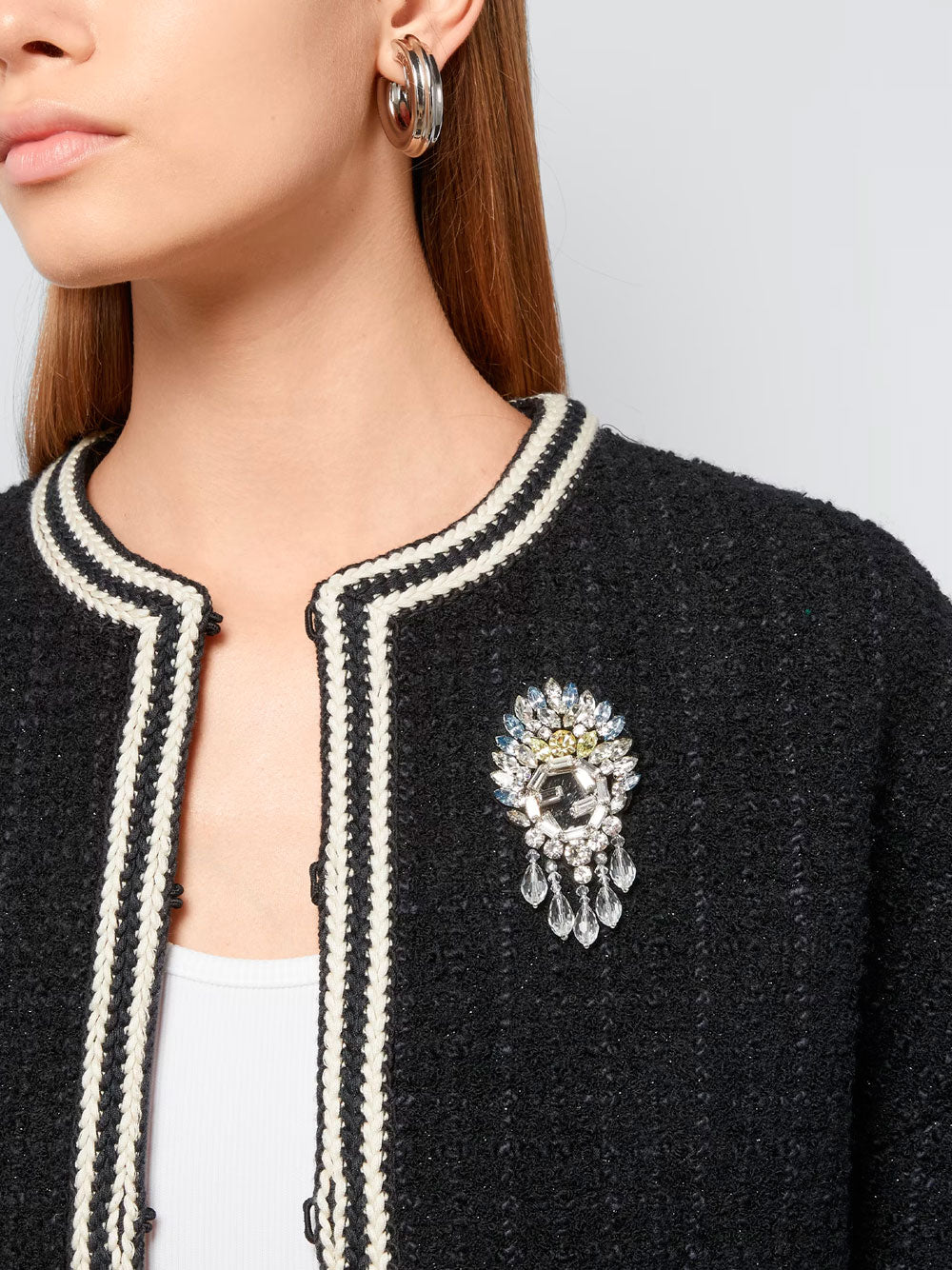 Bouclé Tweed wool jacket