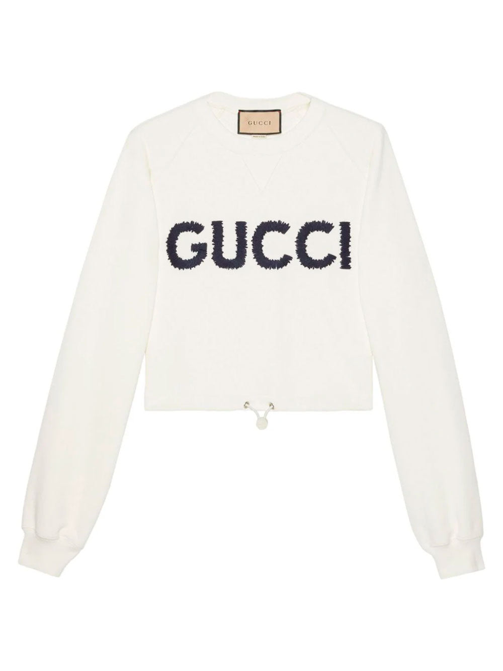 Sudadera con logo bordado