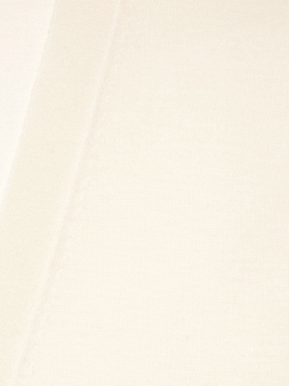 Horsebit-intarsia cardigan