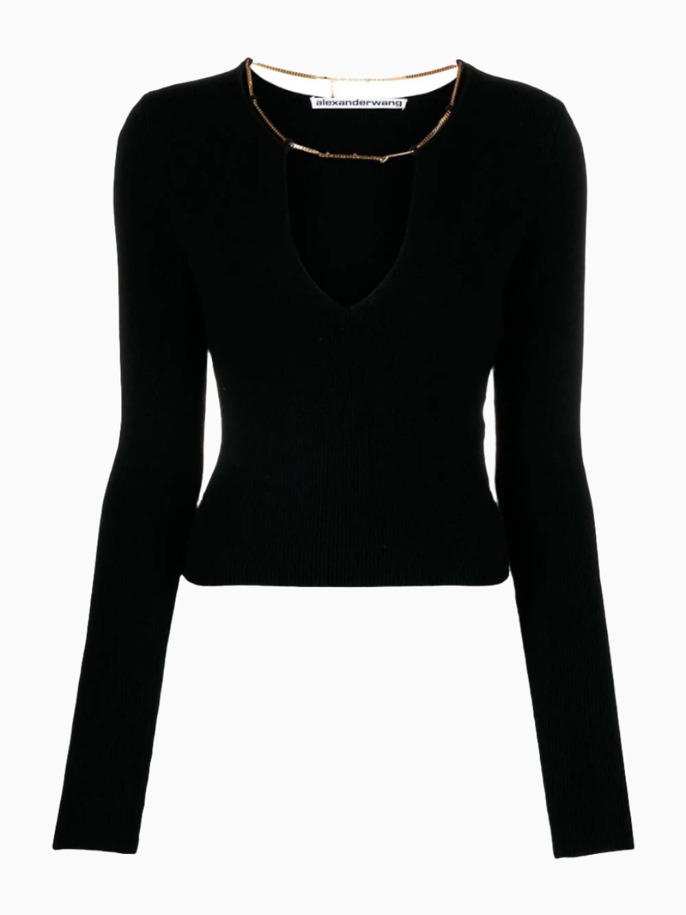 Chain-embellished jumper | Alexander Wang | OTTODISANPIETRO