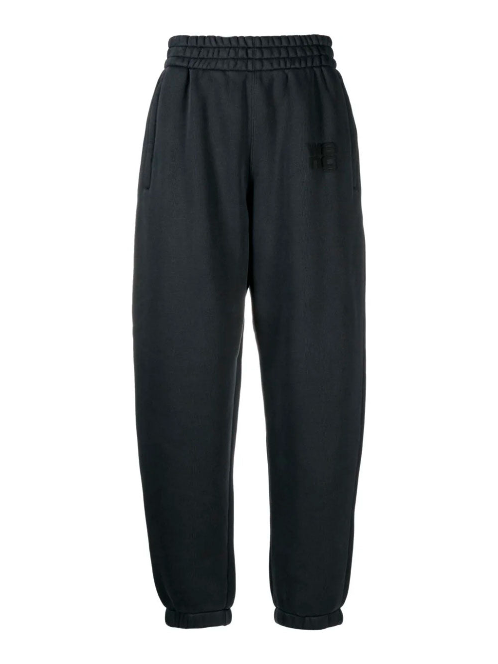 Cotton-blend track pants