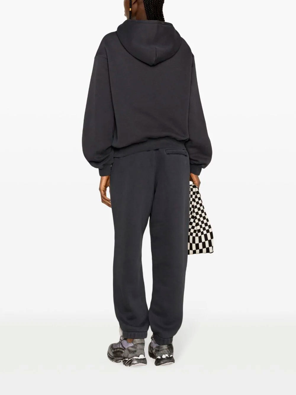 Cotton-blend track pants