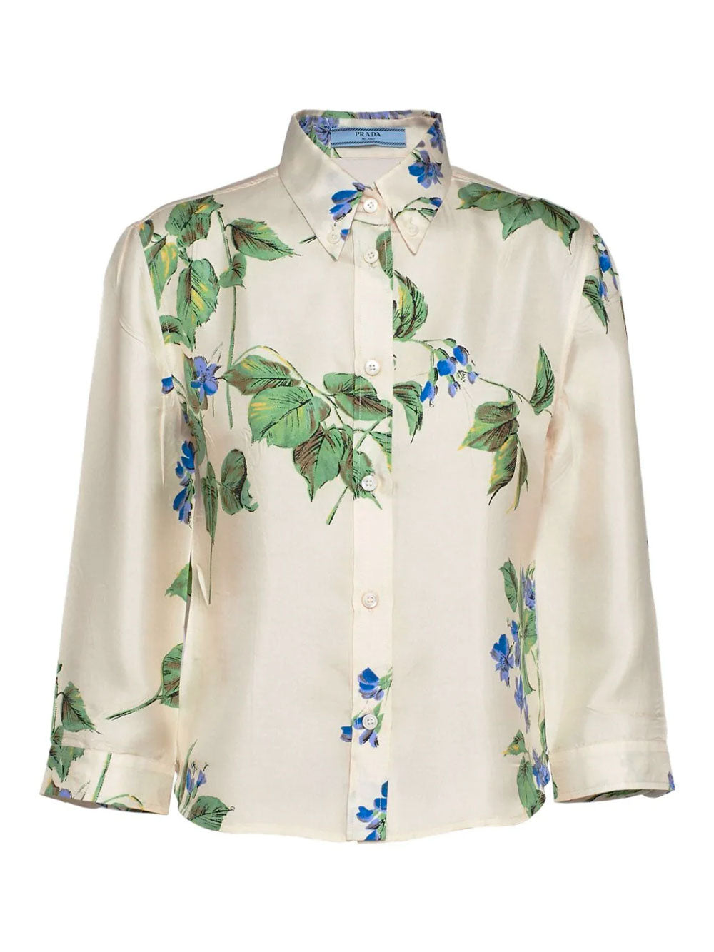 Floral-print shirt