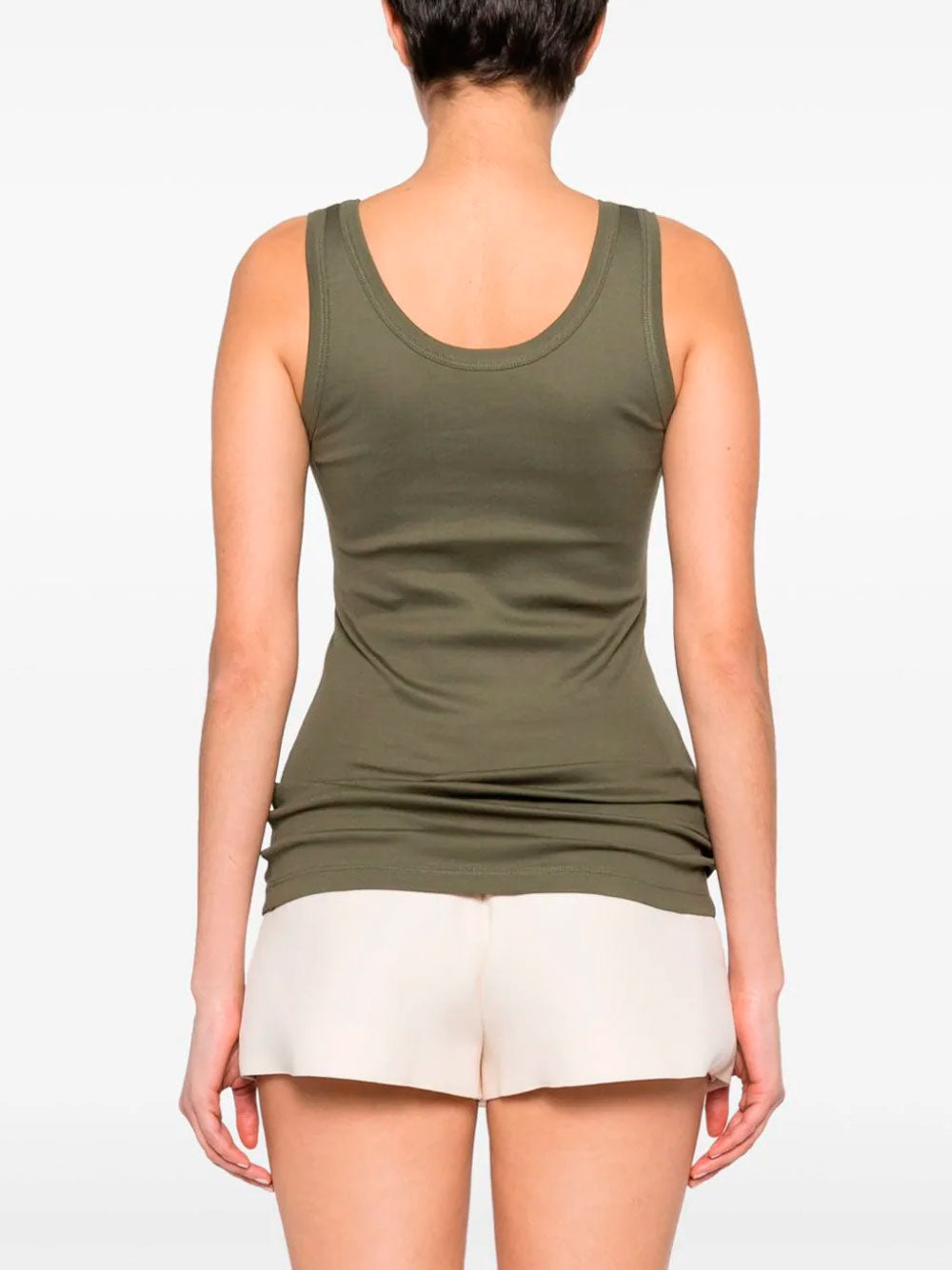 Triangle-logo tank top