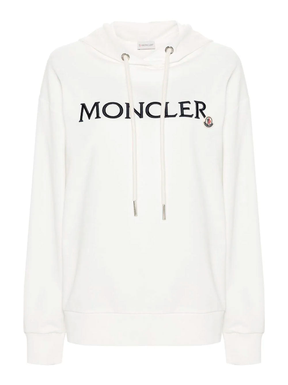 Logo-embroidered hoodie