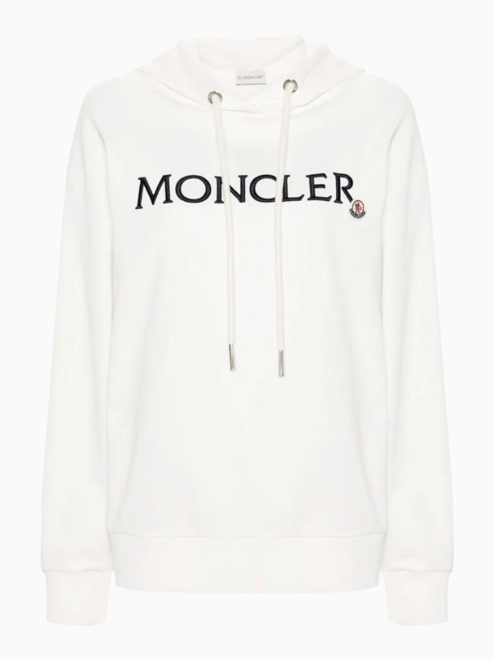 Logo embroidered hoodie Moncler OTTODISANPIETRO