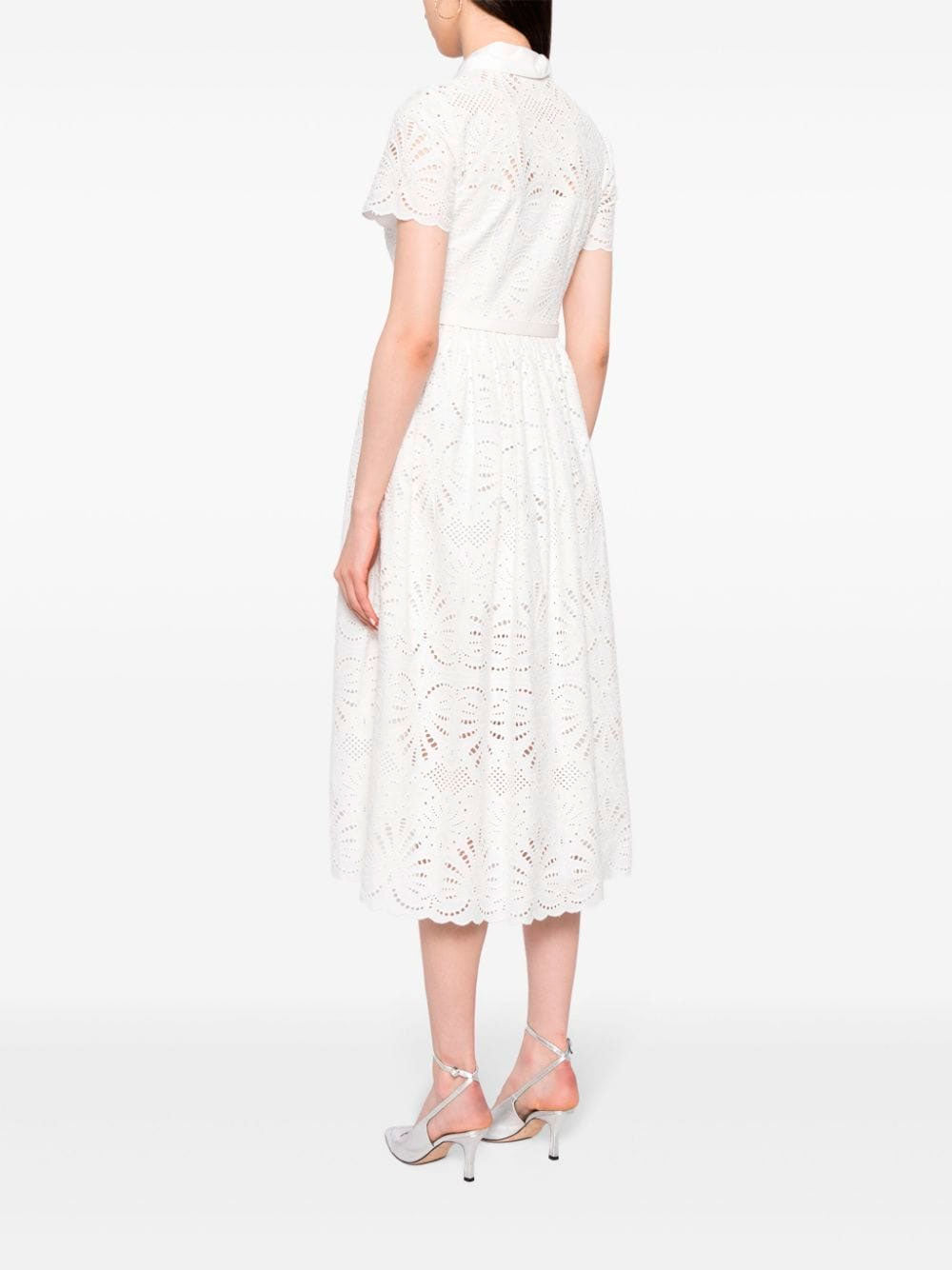 Broderie-anglaise dress