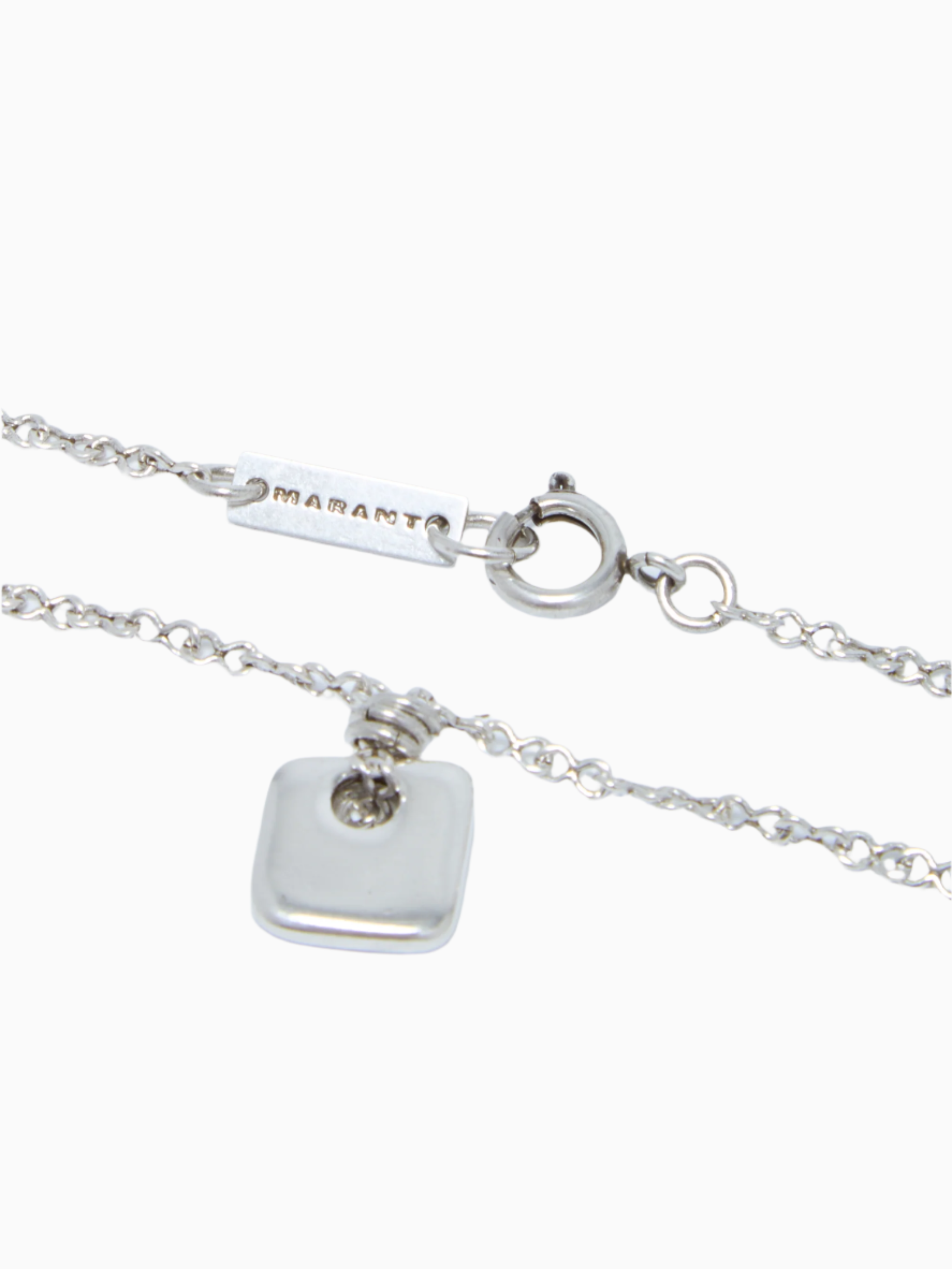 Short medal necklace