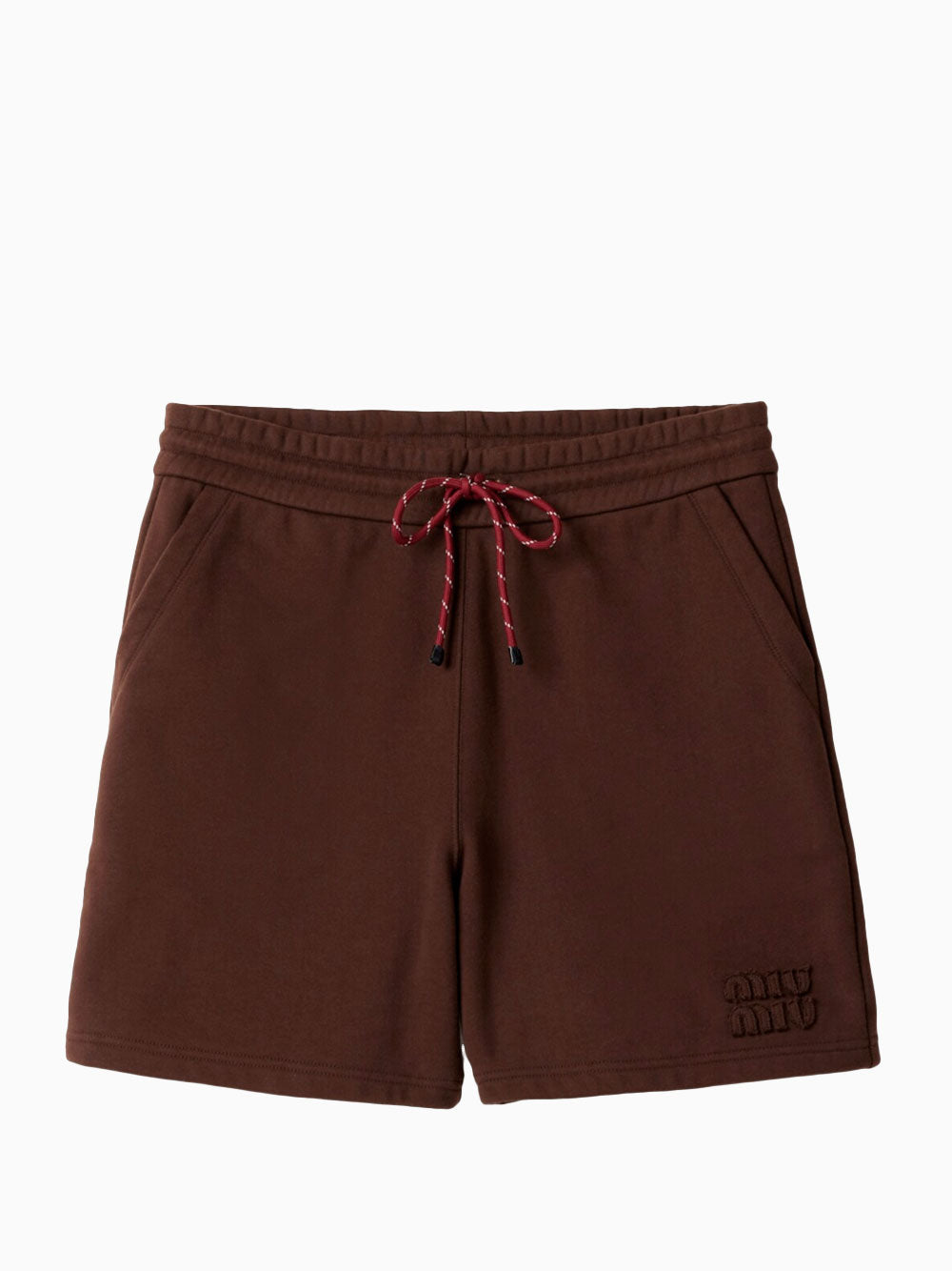 Cotton fleece shorts