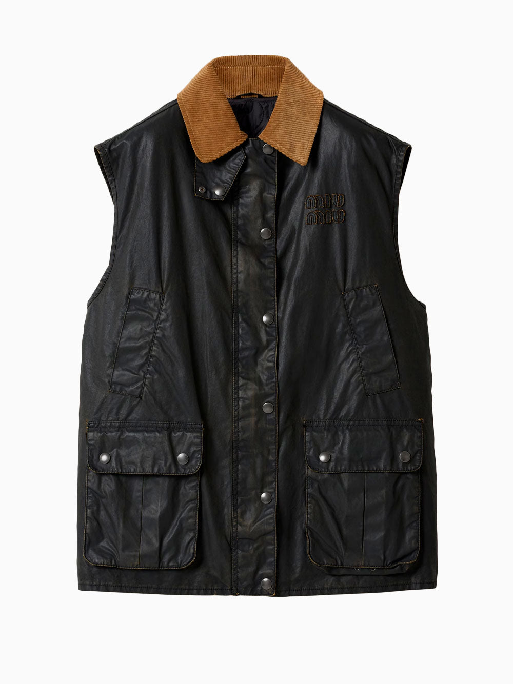 Chaleco con acabado de resina