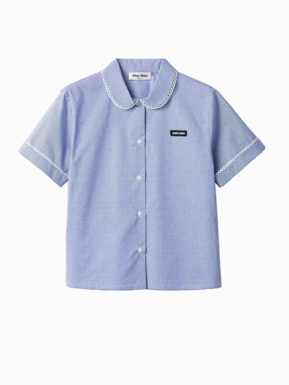 Gingham shirt | Miu Miu | OTTODISANPIETRO