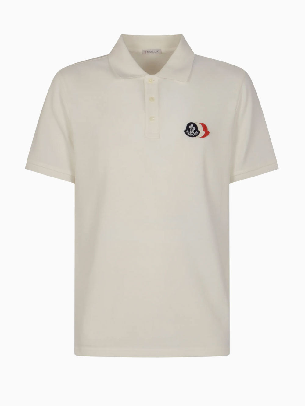 Logo-patch polo shirt