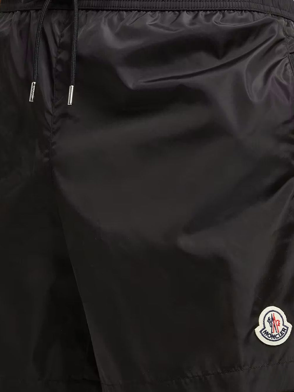 Logo-patch swim shorts