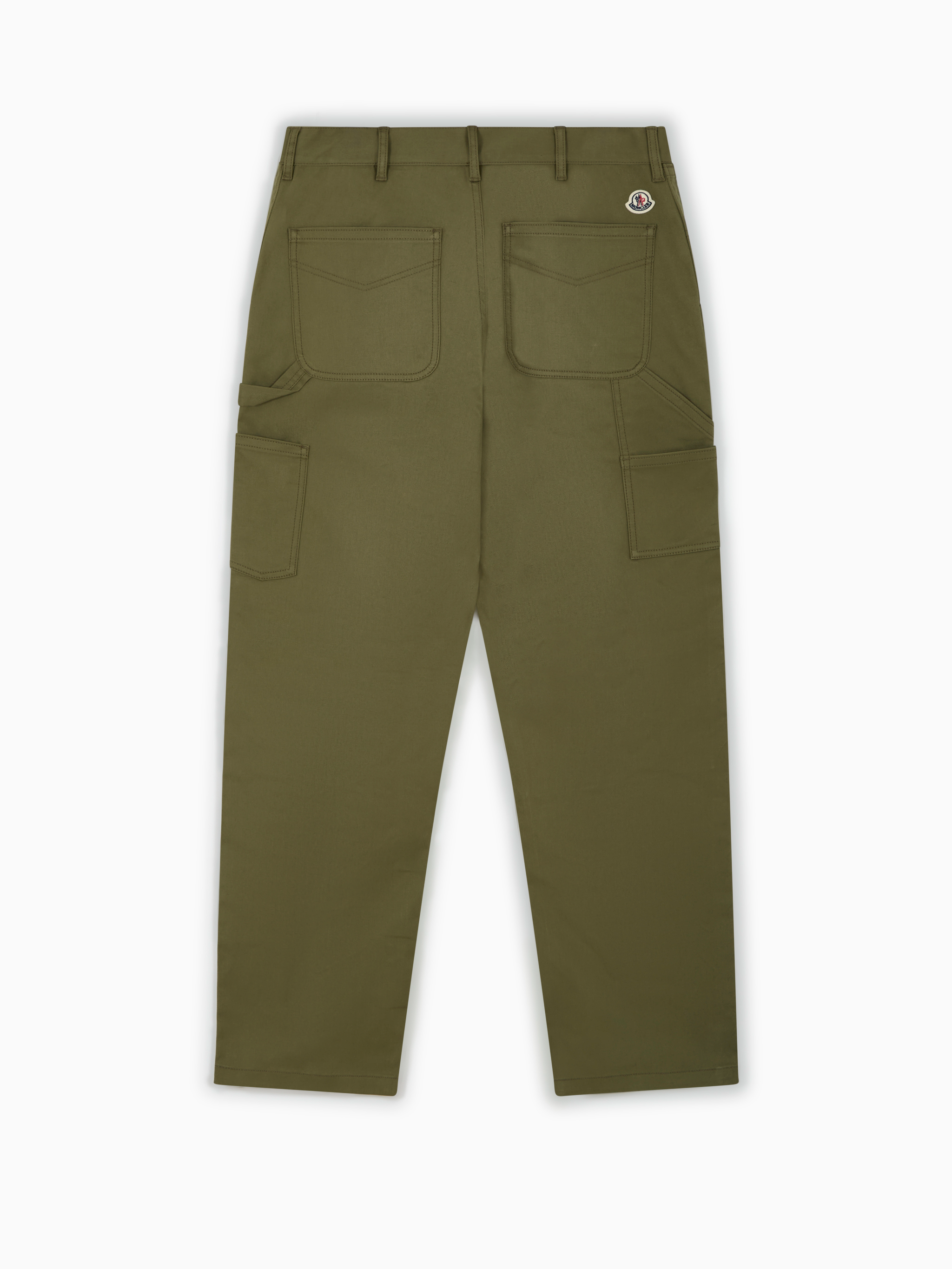 Cotton gabardine trousers