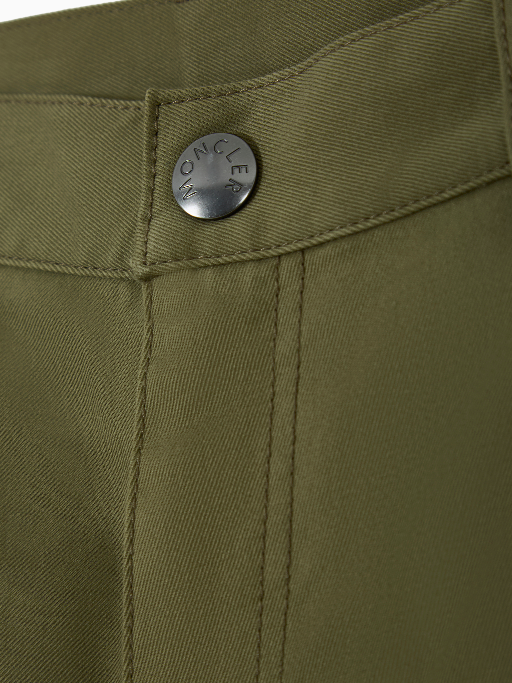 Cotton gabardine trousers