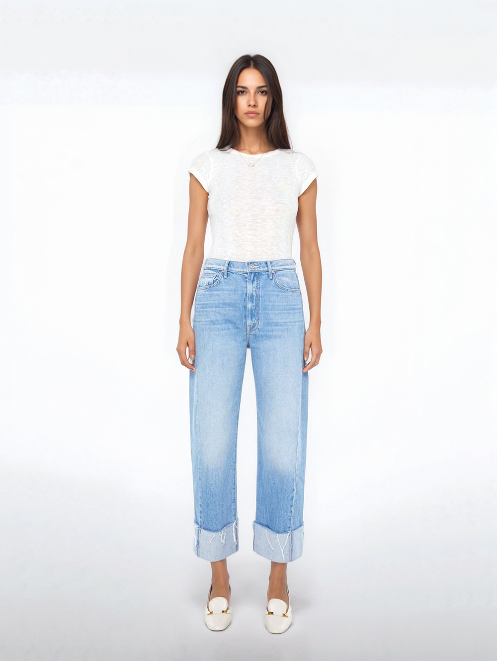 Jeans The Half-Pipe Ankle Cuff Fray