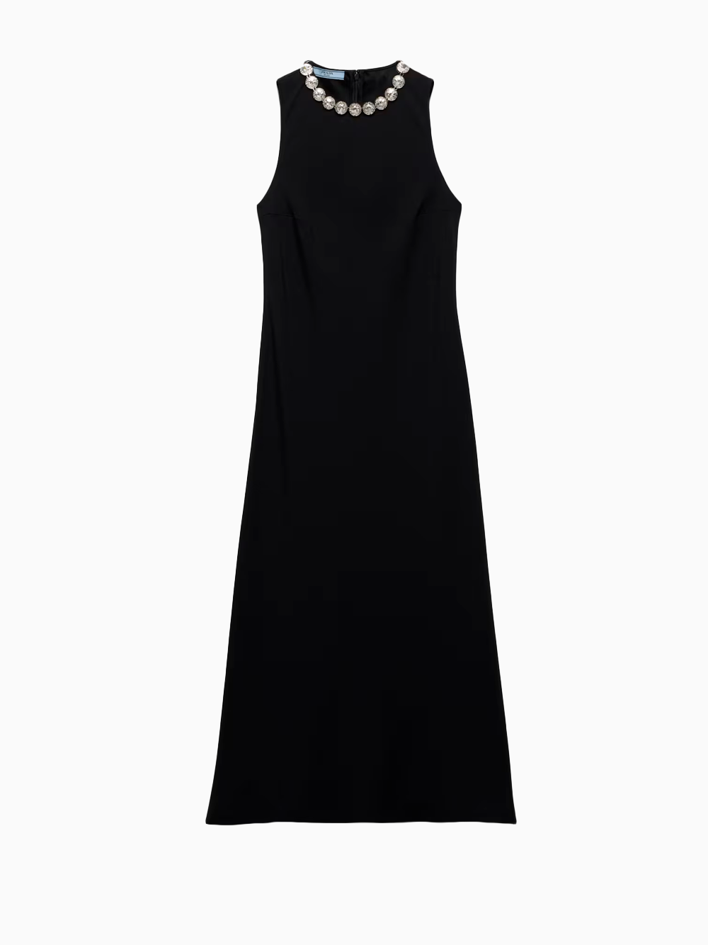 Vestido de sablé bordado